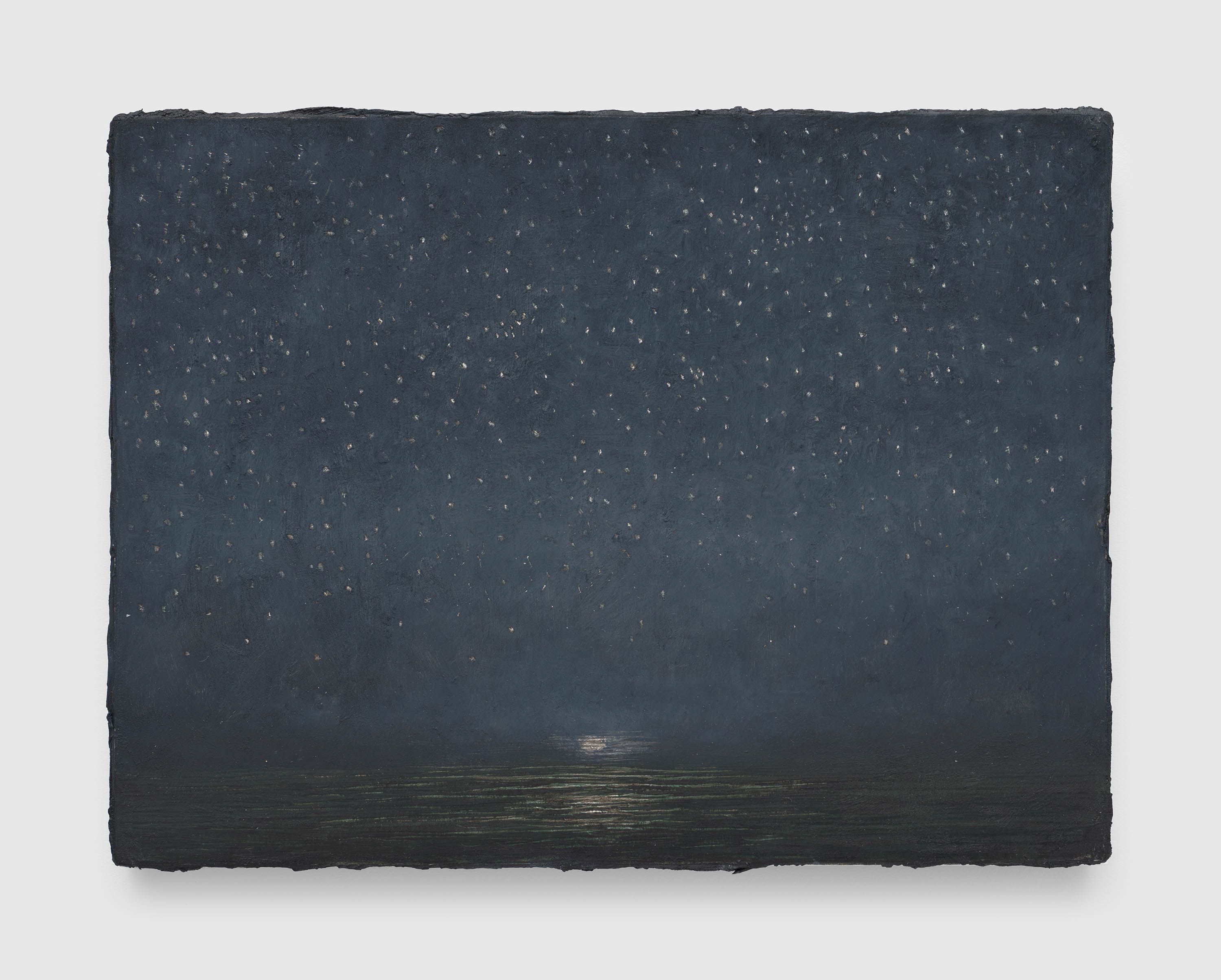 A painting by Lucas Arruda, called Untitled (from the Deserto-Modelo series), dated 2023.