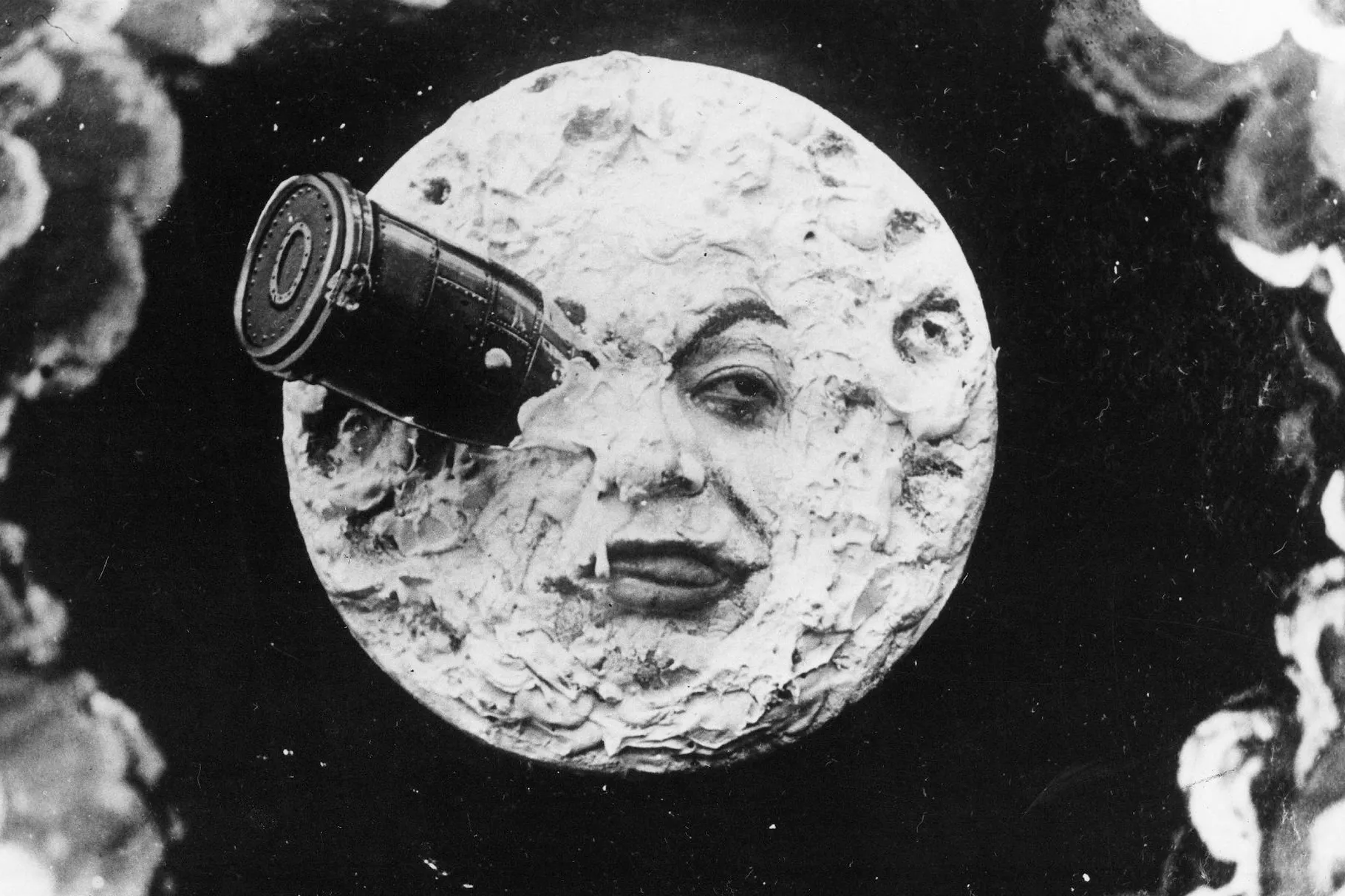 Still from Le Voyage dans la Lune (A Trip to the Moon),1902. Directed by Georges Méliès. © Star Film