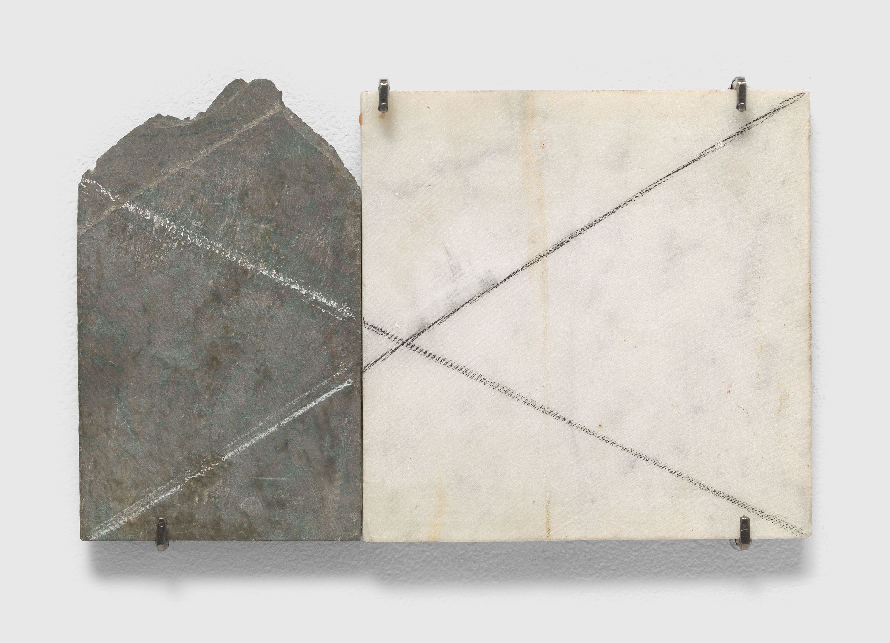 An untitled drawing by Merrill Wagner, dated 1995.