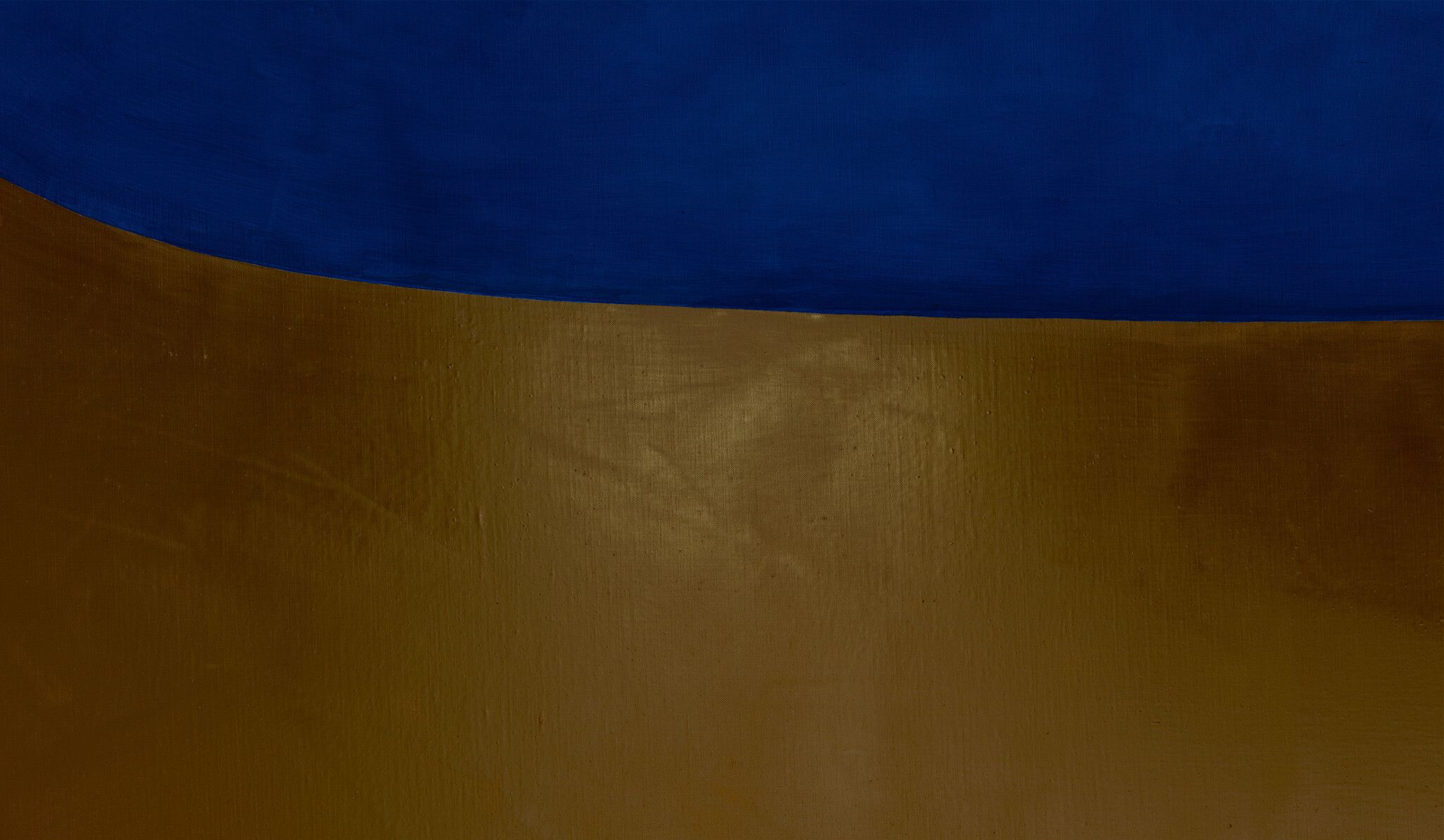 A detail of a painting by Suzan Frecon titled tessera 2, dated 2021