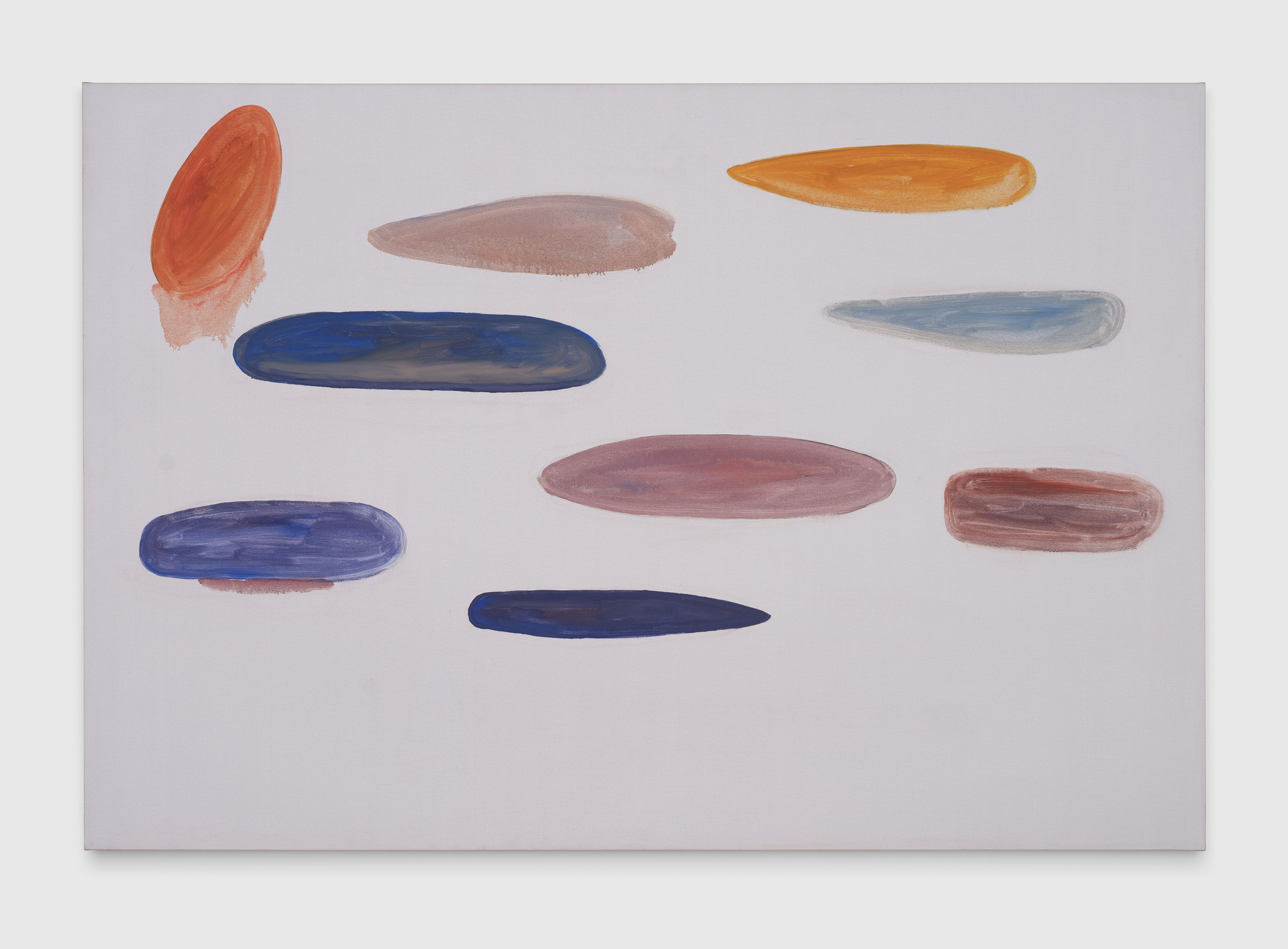 A painting by Raoul De Keyser, titled Come on, play it again nr. 2, dated 2001.