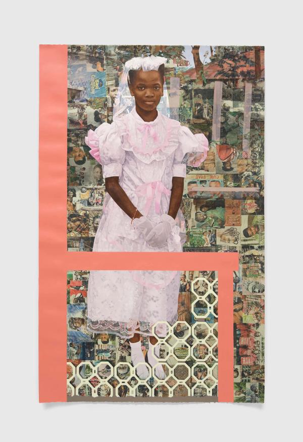 Njideka Akunyili Crosby — "The Beautyful Ones" Series #11