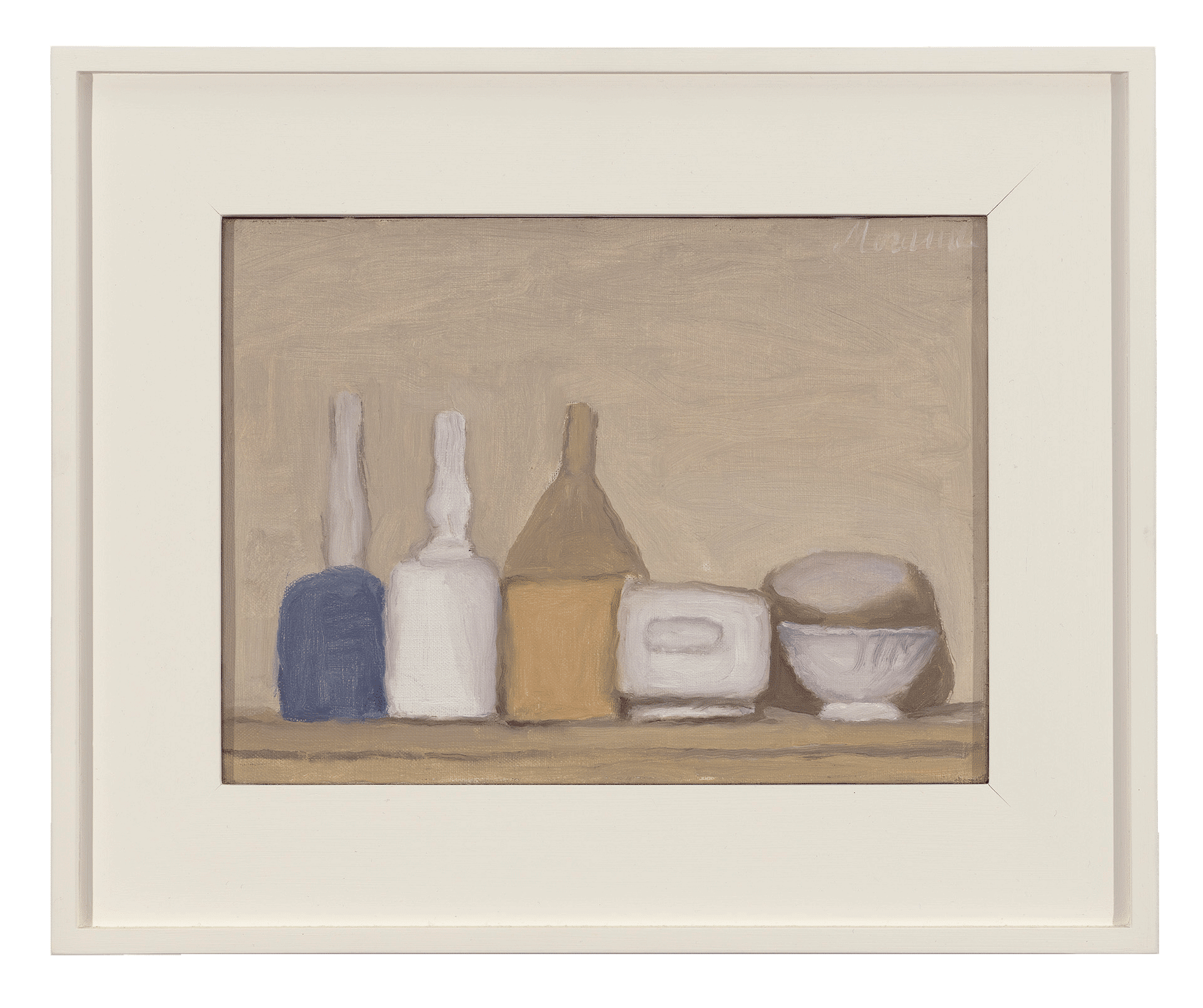 Natura morta (Still Life) A painting by Giorgio Morandi titled Natura morta (Still Life), dated 1947.