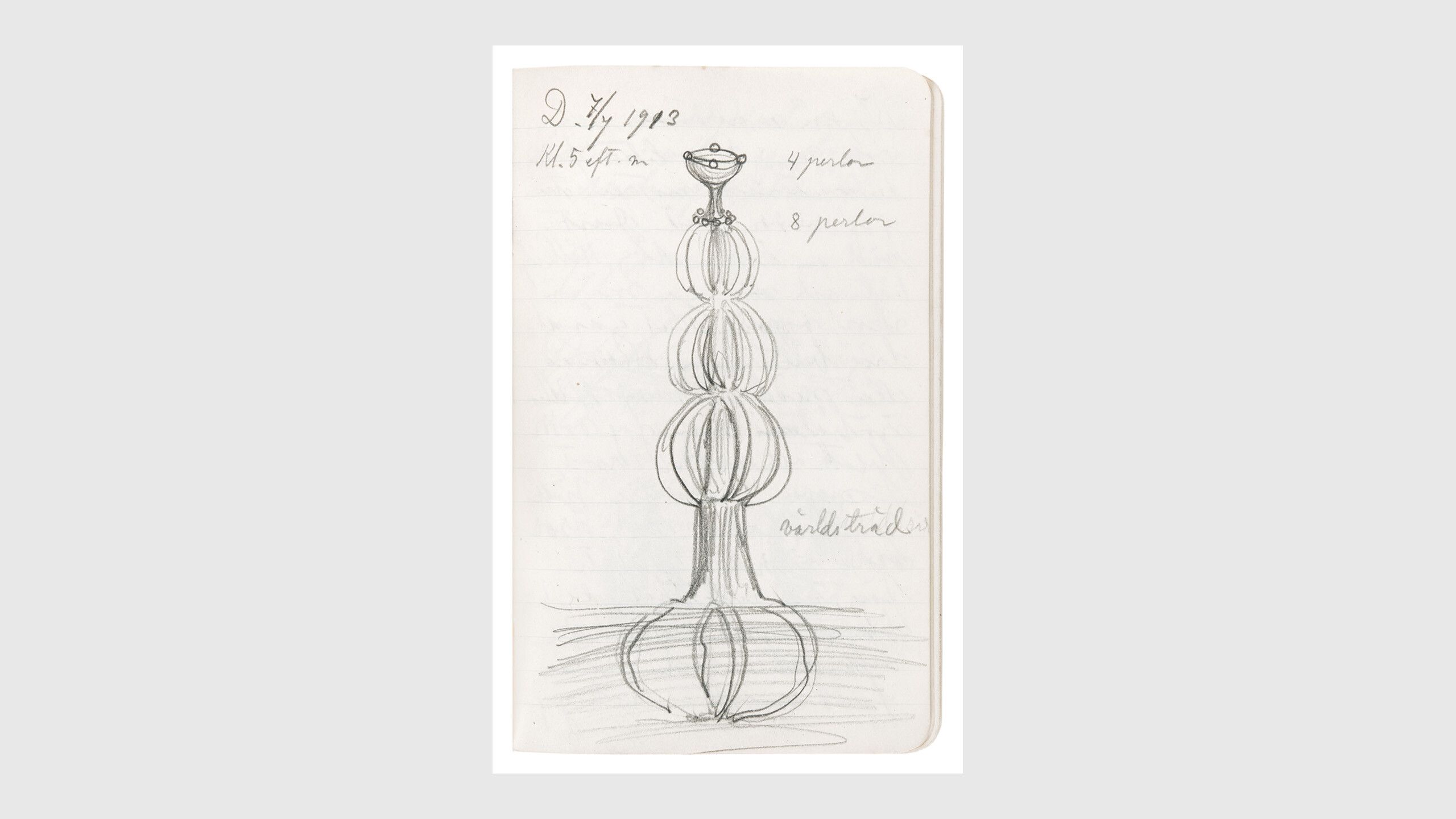 A drawing by The Five, dated 1913.
