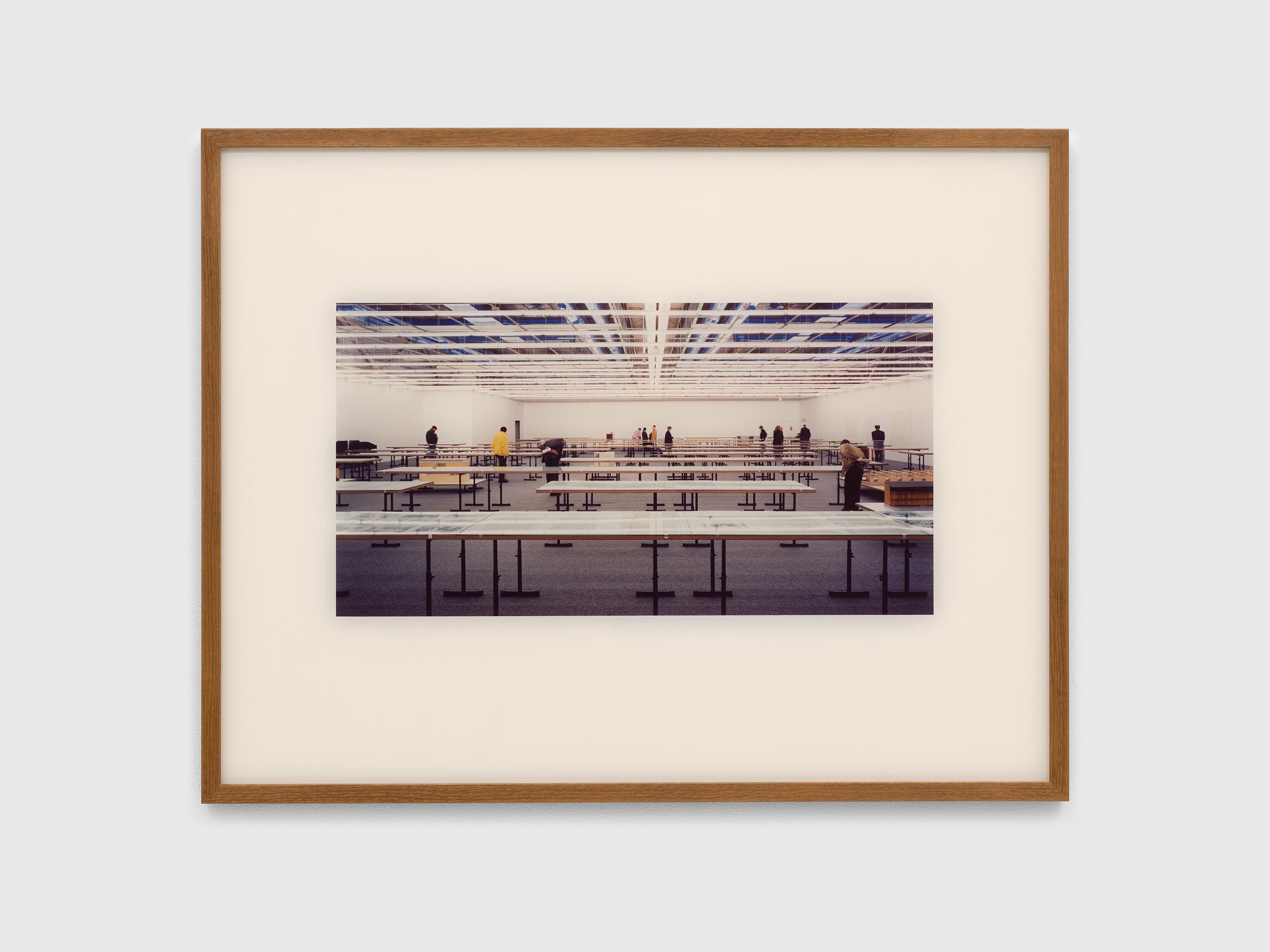 A photograph by Andreas Gursky, titled Centre Georges Pompidou, dated 1995.
