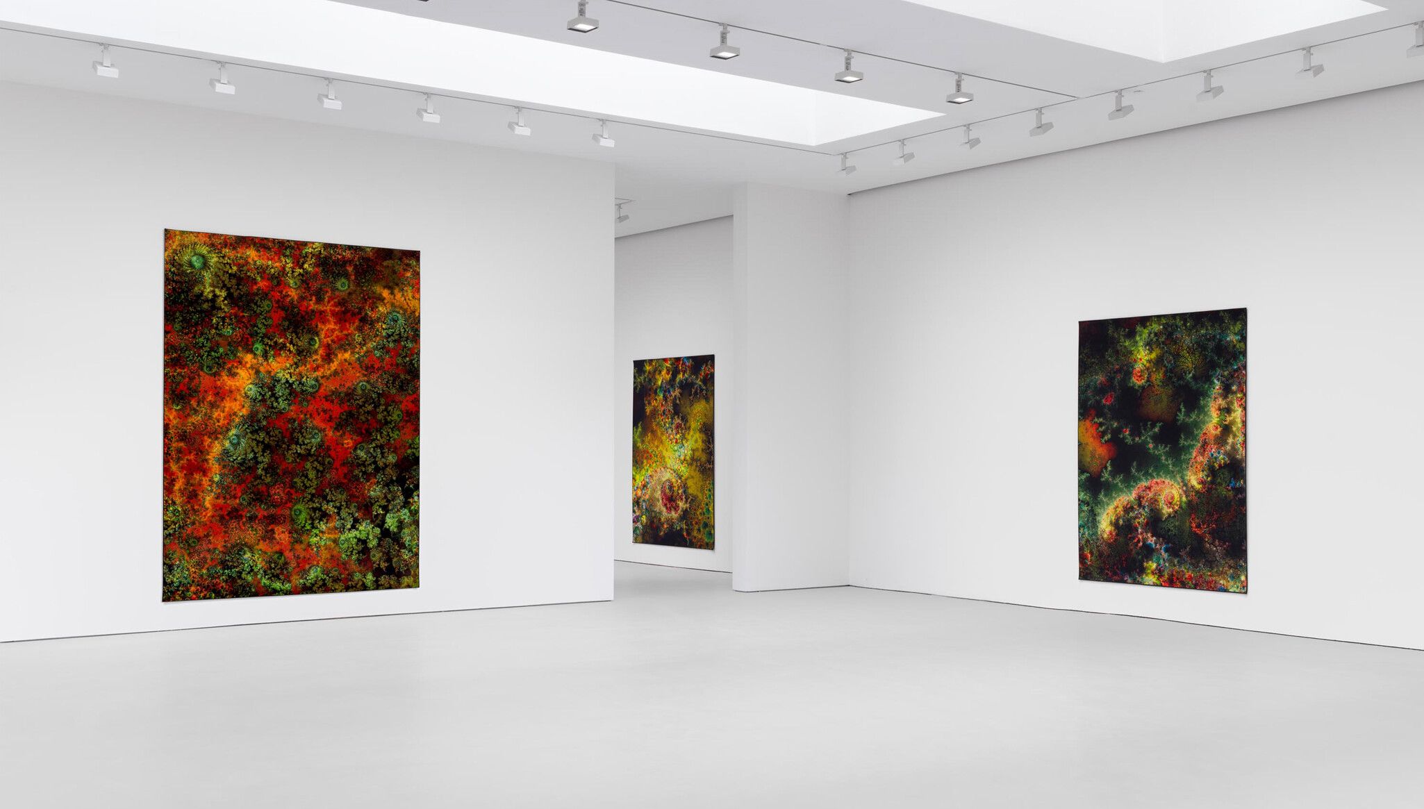 An Installation view, Thomas Ruff: d.o.pe., David Zwirner, New York, dated 2022