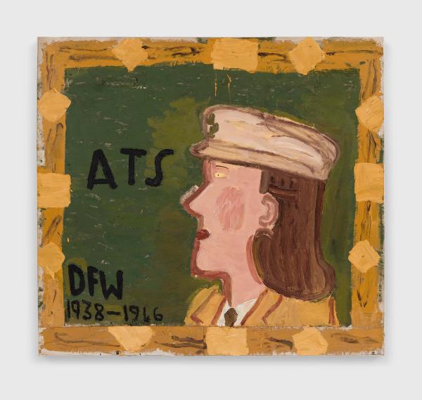 Rose Wylie — Daphne in a Mexican Frame