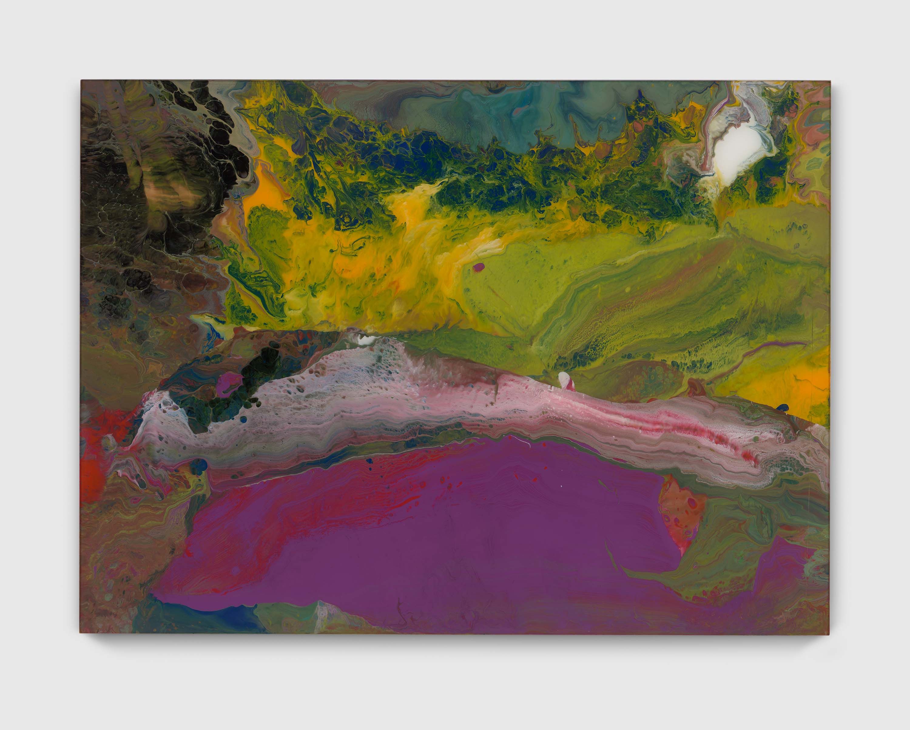 A painting by Gerhard Richter, titled Aladin (Aladdin), dated 2010.