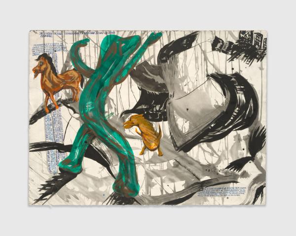 Raymond Pettibon — No Title (The flutter of...)