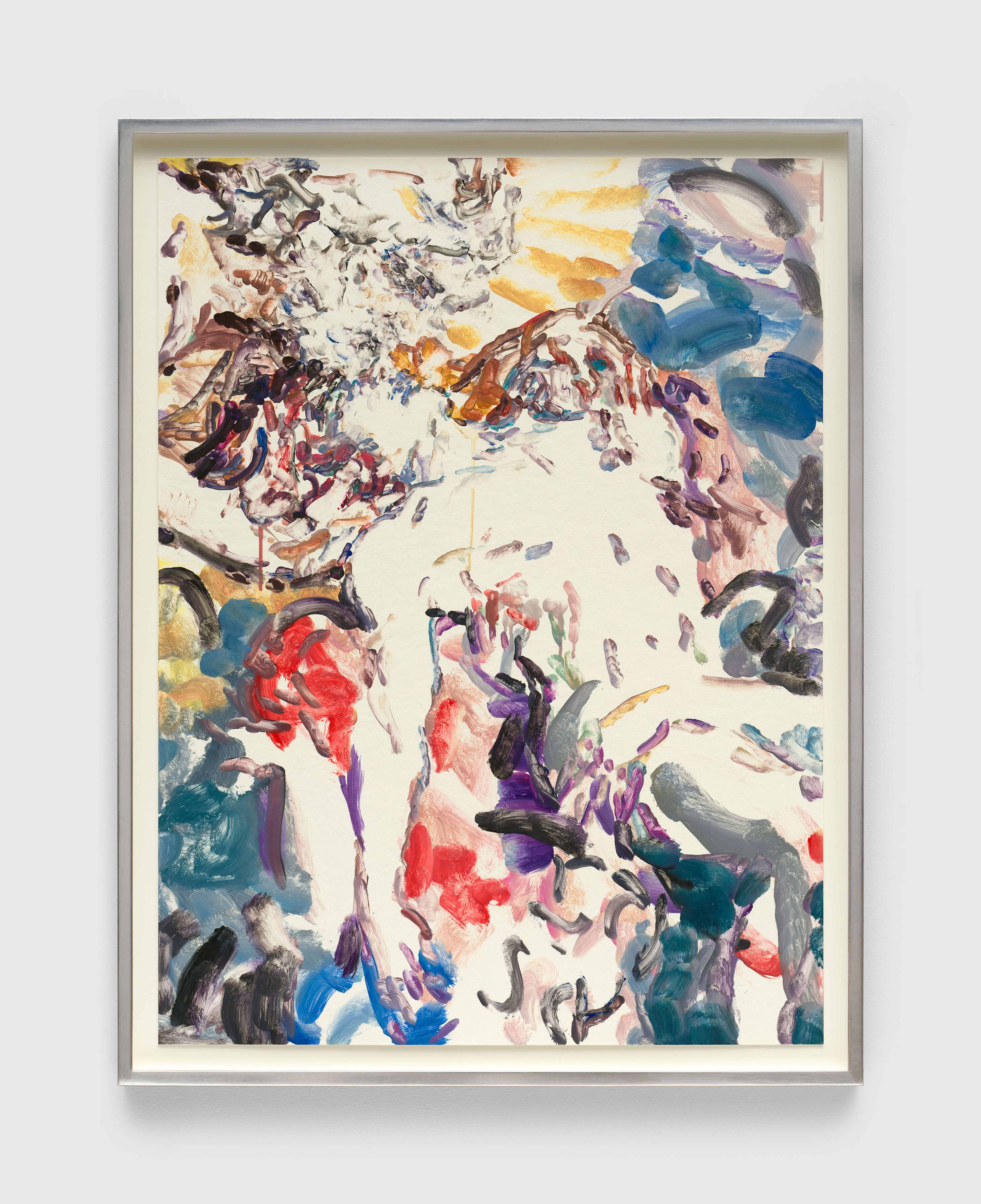 A print by Elizabeth Peyton, titled The Death of Sarpedon, dated 2025.