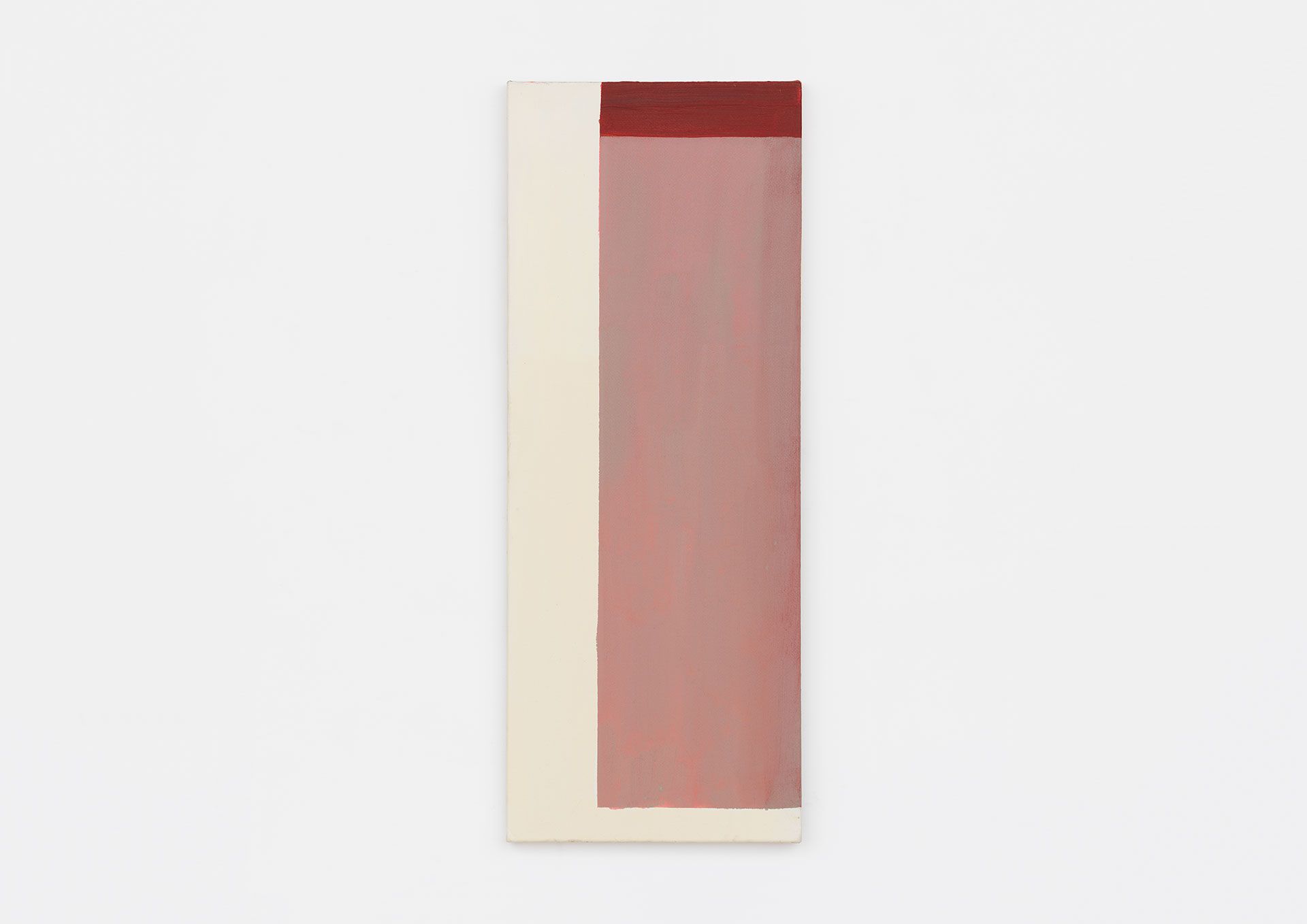 An untitled painting by Al Taylor, dated circa 1977 through 1978.