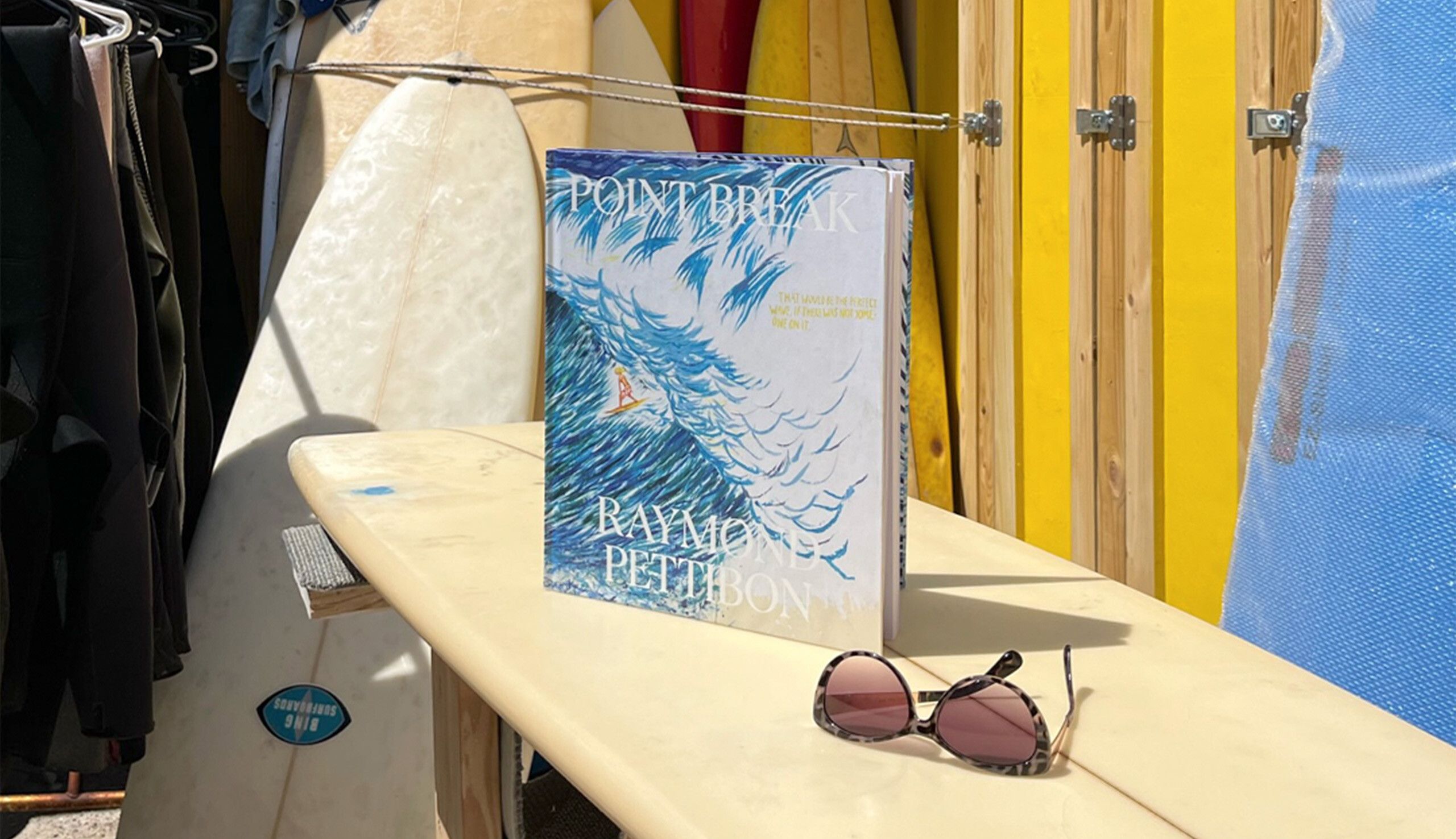 An image of Point Break: Raymond Pettibon, Surfers and Waves, David Zwirner Books, dated 2022