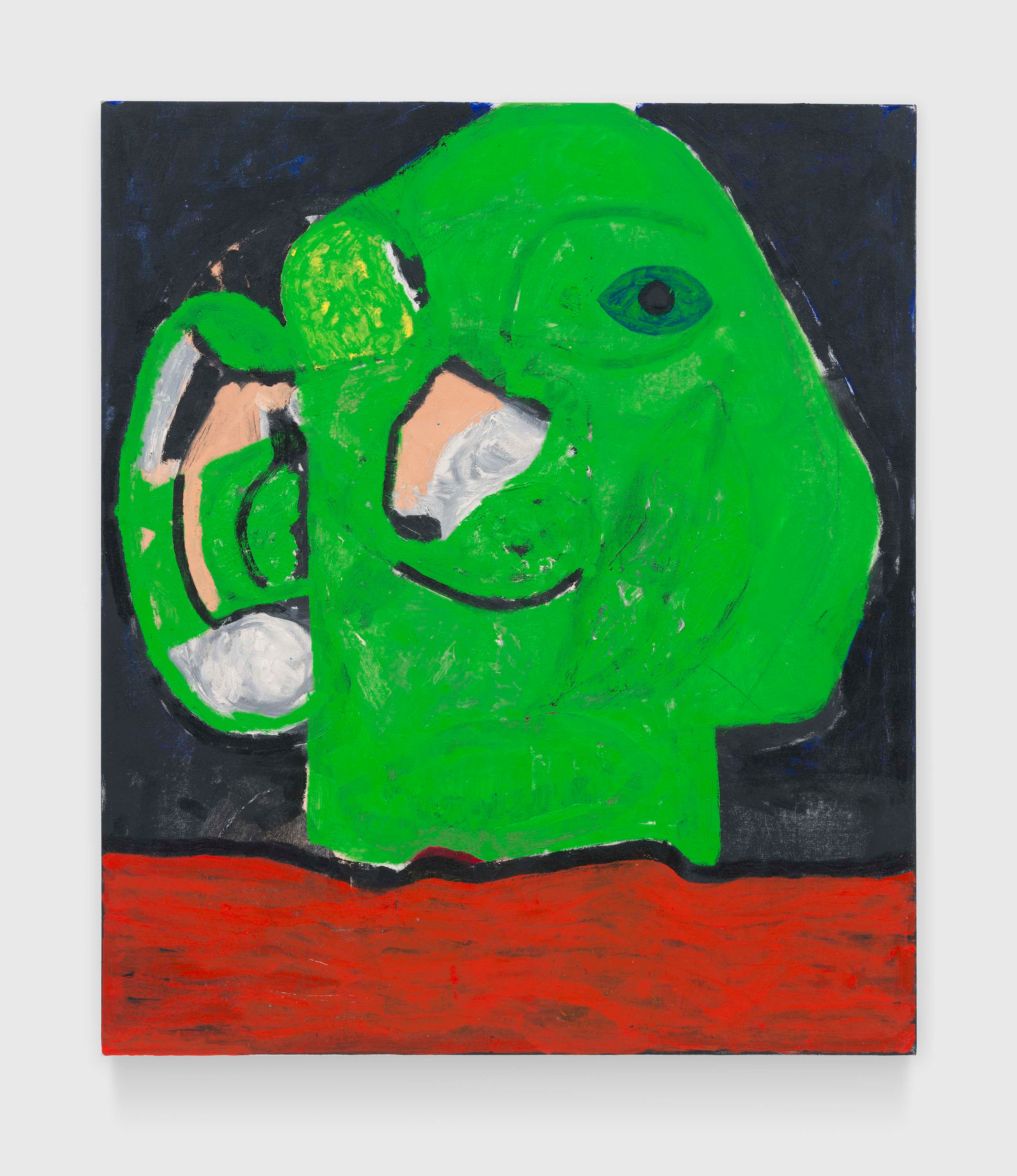 A painting by Joe Bradley, titled Jnani, dated 2025.
