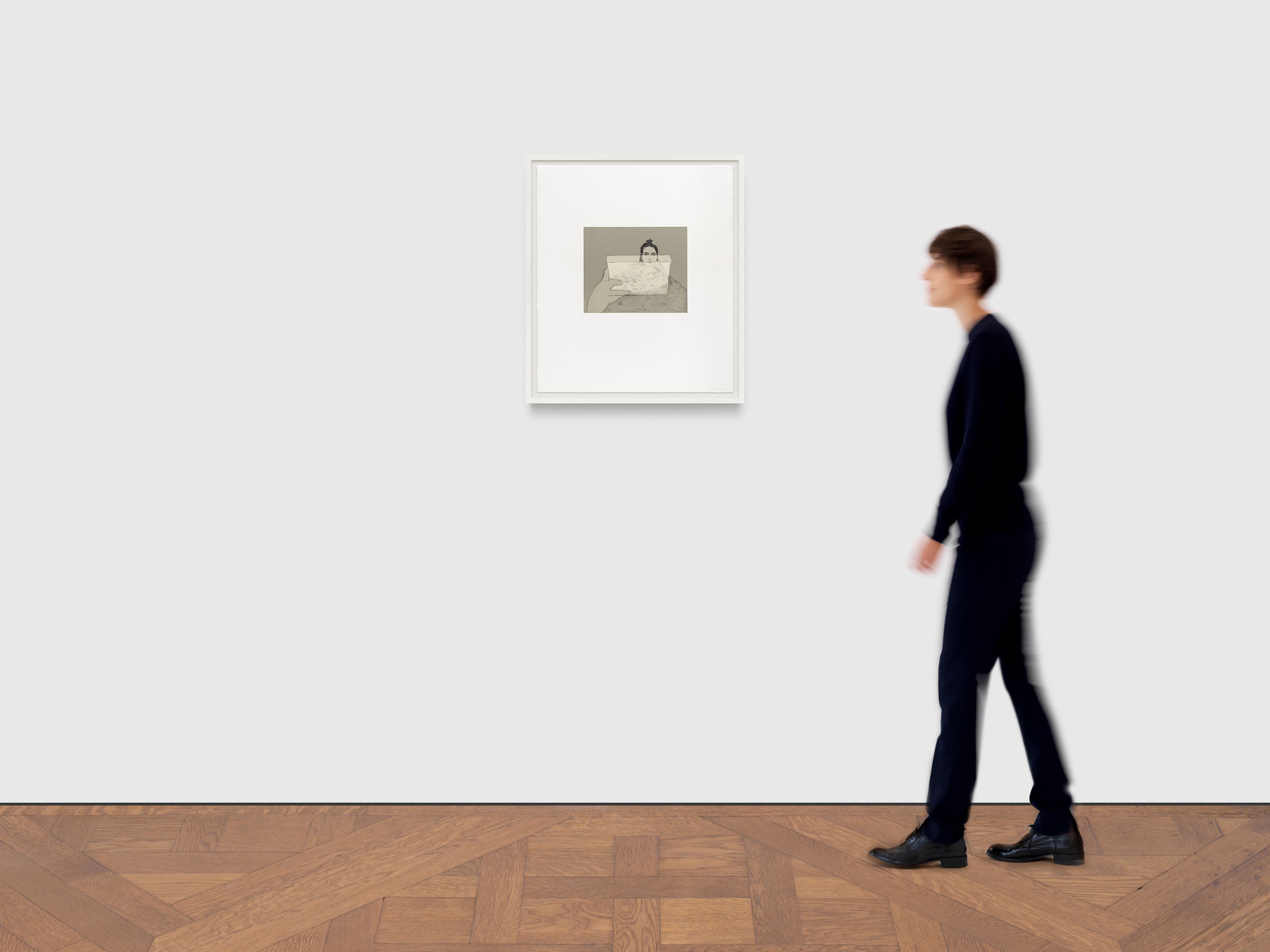 A print by Aubrey Levinthal, titled Ziti Sweater, dated 2025.