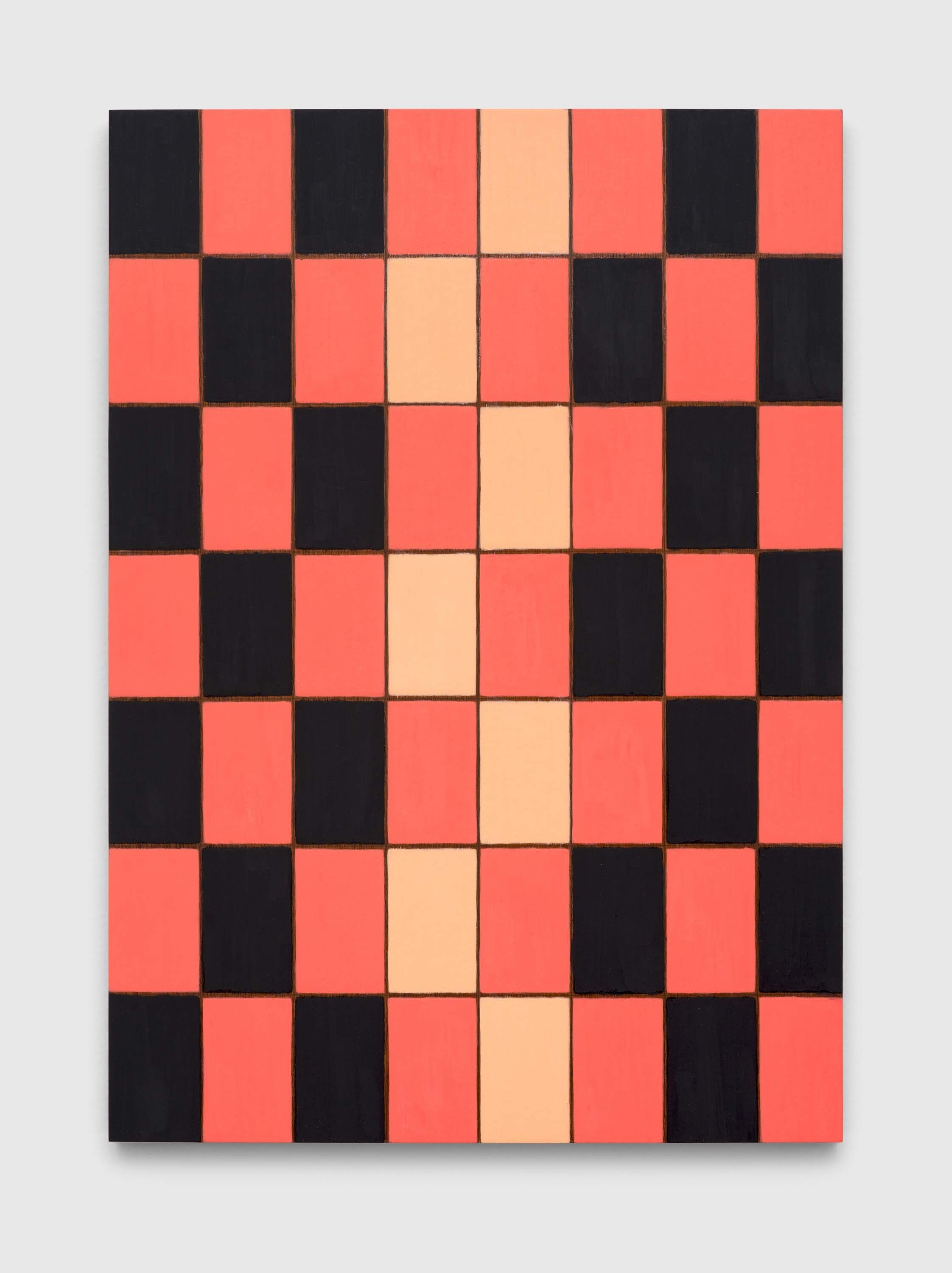 A painting by Sherrie Levine, titled Rectangle Painting: AP1, dated 2023.