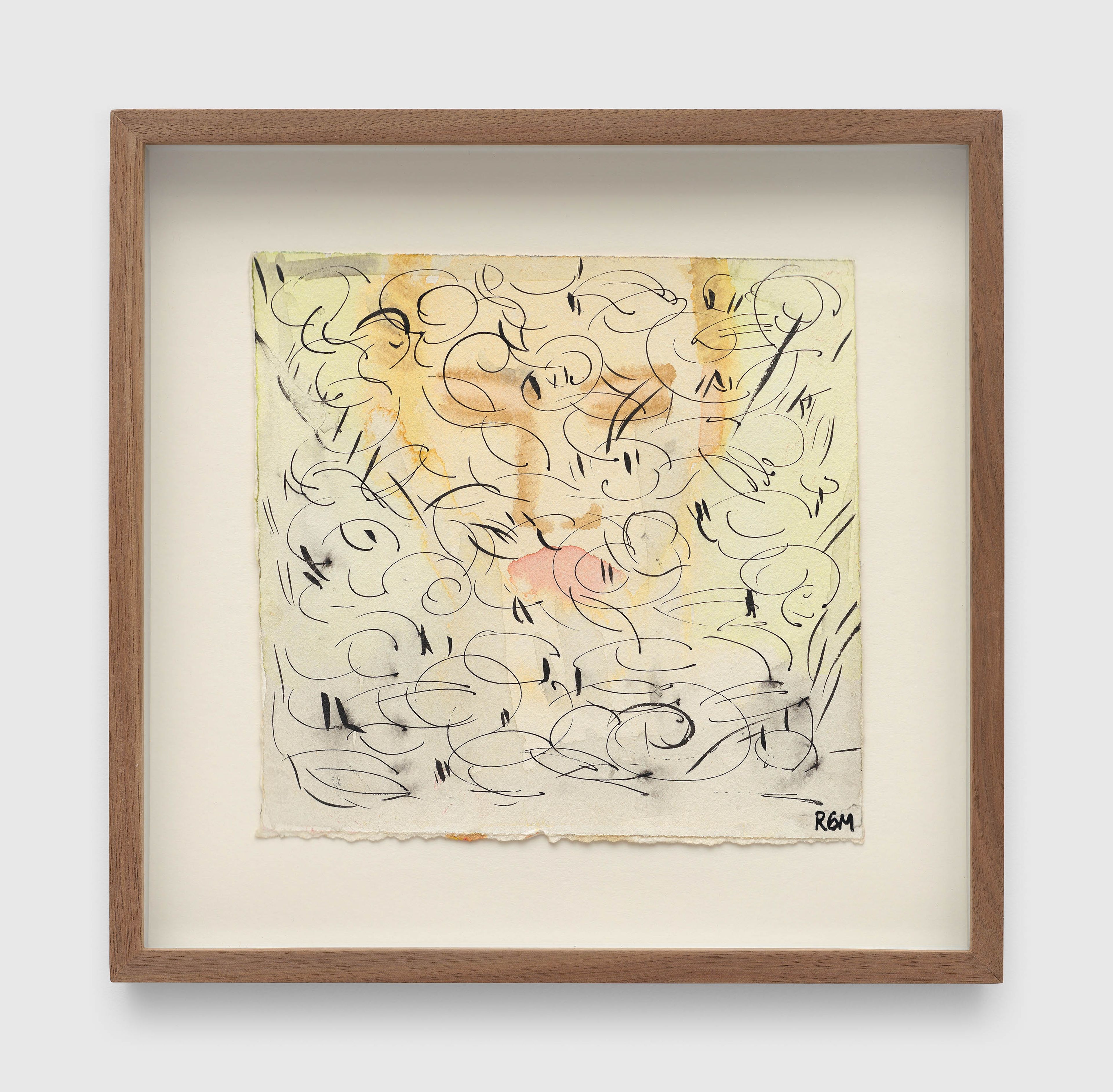 A painting by Roberto Gil de Montes, called Untitled (Face), dated 1996.