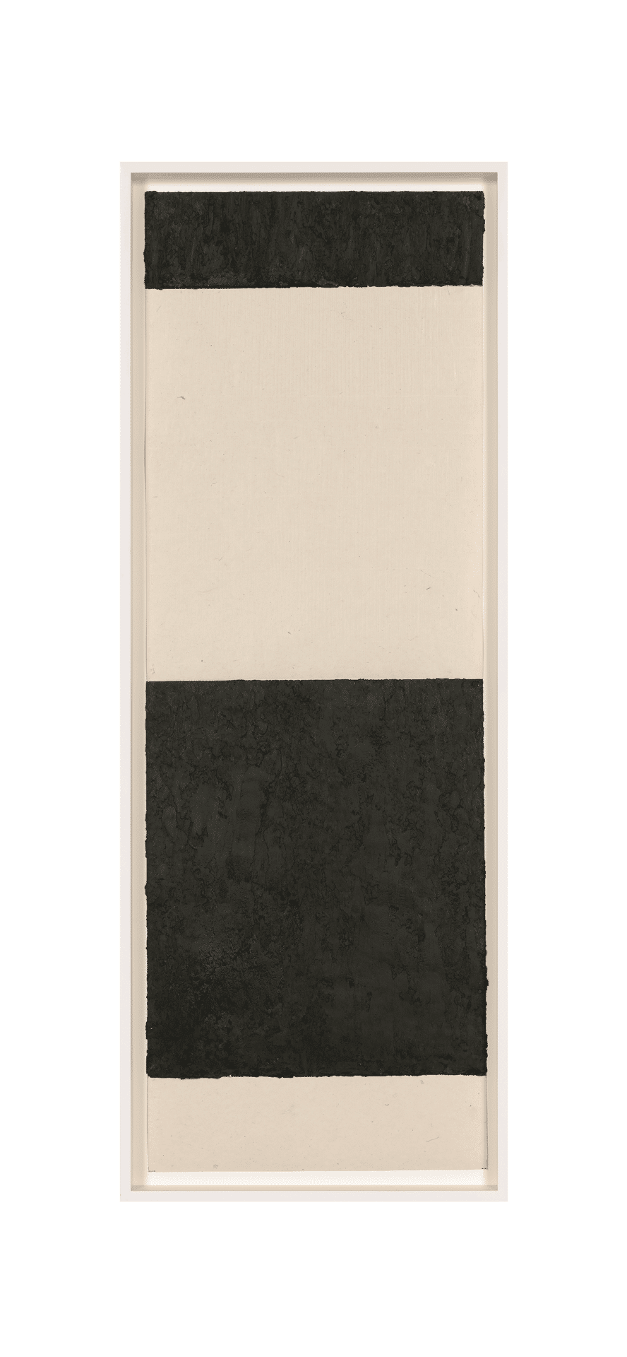 A drawing by Richard Serra, titled Rio Vertical Reversal #2, dated 2013.