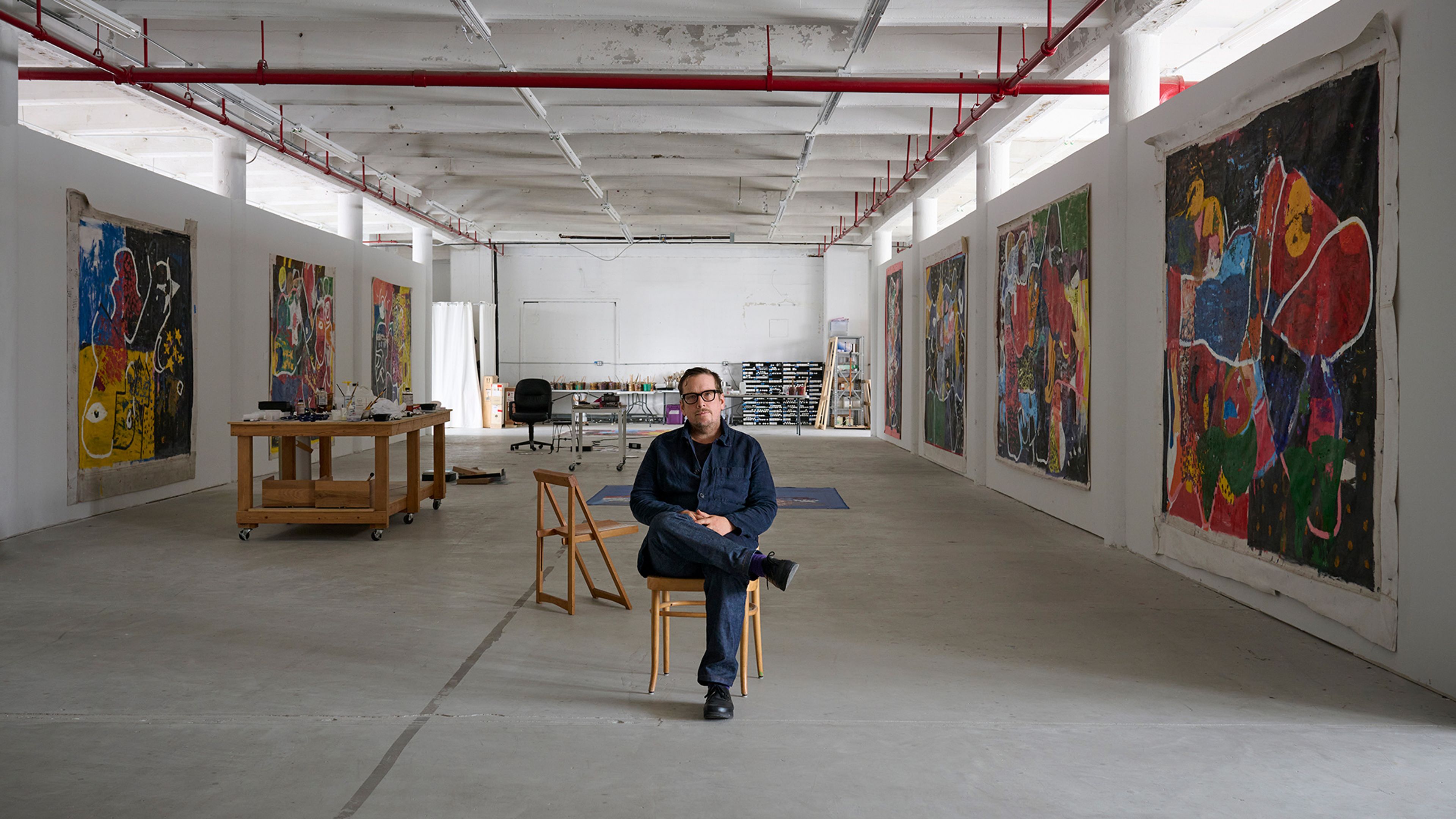 A photograph of Joe Bradley, dated 2023. Photo by Jason Schmidt.