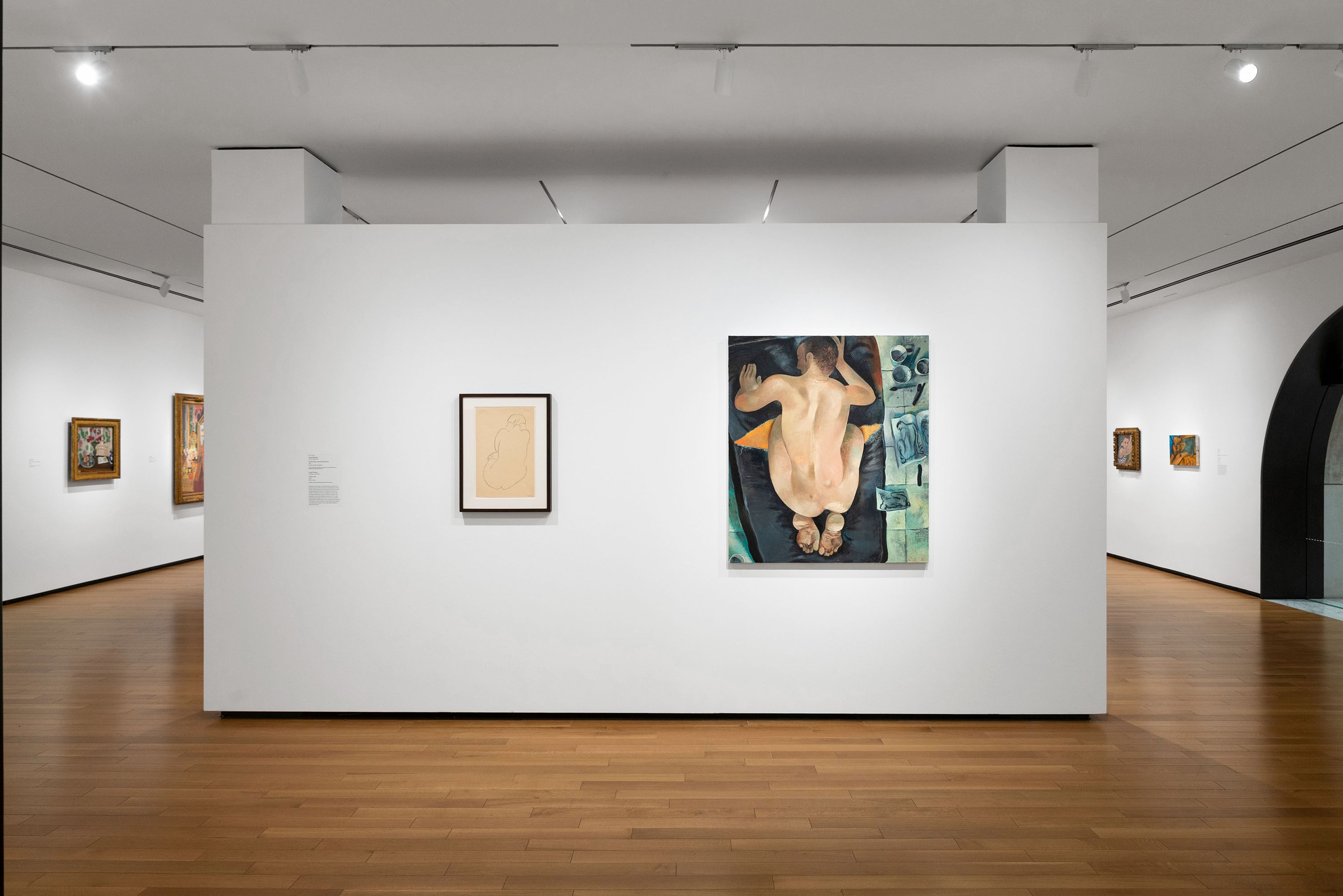 Installation view of the exhibiiton Fratino and Matisse: To See This Light Again at the Baltimore Museum of Art, located in Baltimore, United States, dated 2026.