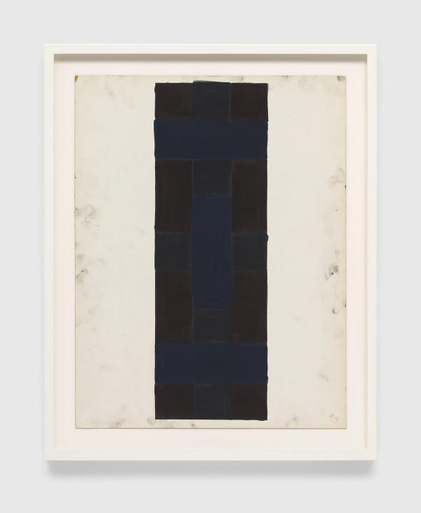 Ad Reinhardt — Untitled (maquette for Number 7 from 10 Screenprints)
