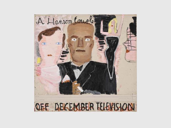 Rose Wylie — A Handsome Couple