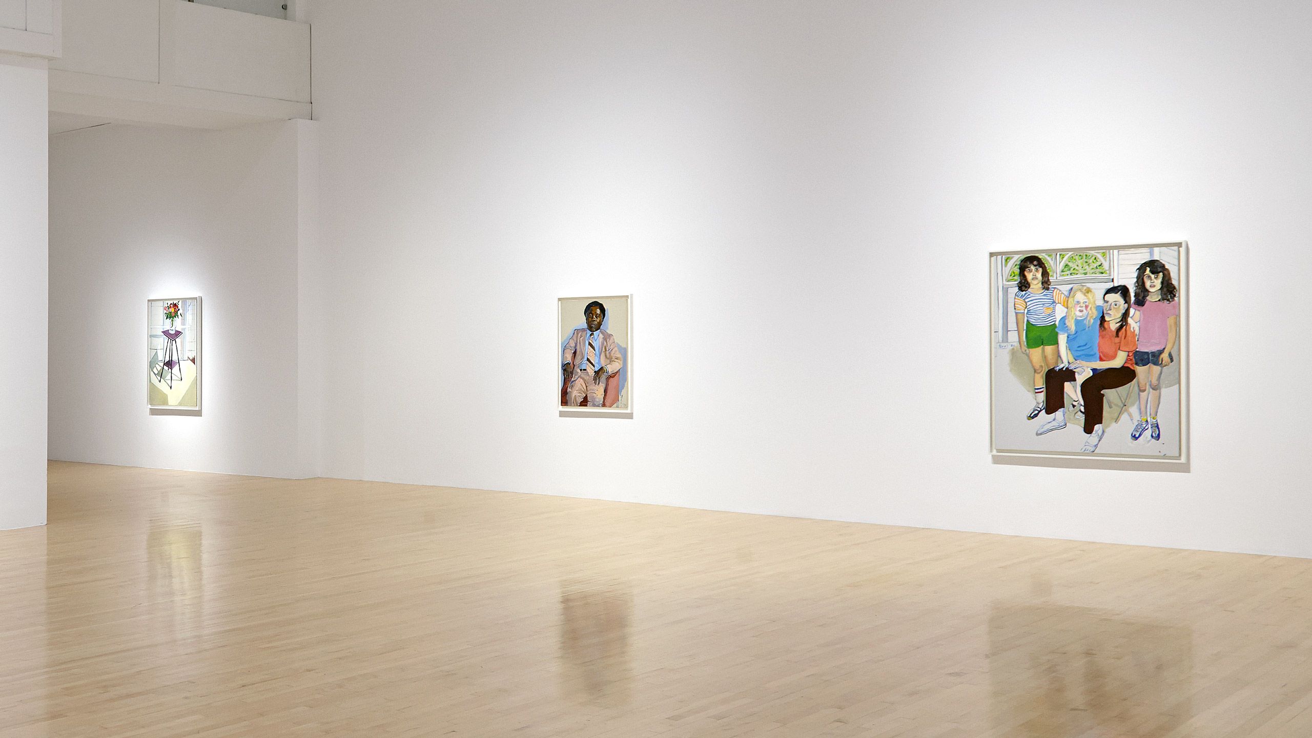 Installation view, Alice Neel / The Subject and Me, Talbot Rice Gallery, Edinburgh, 2016