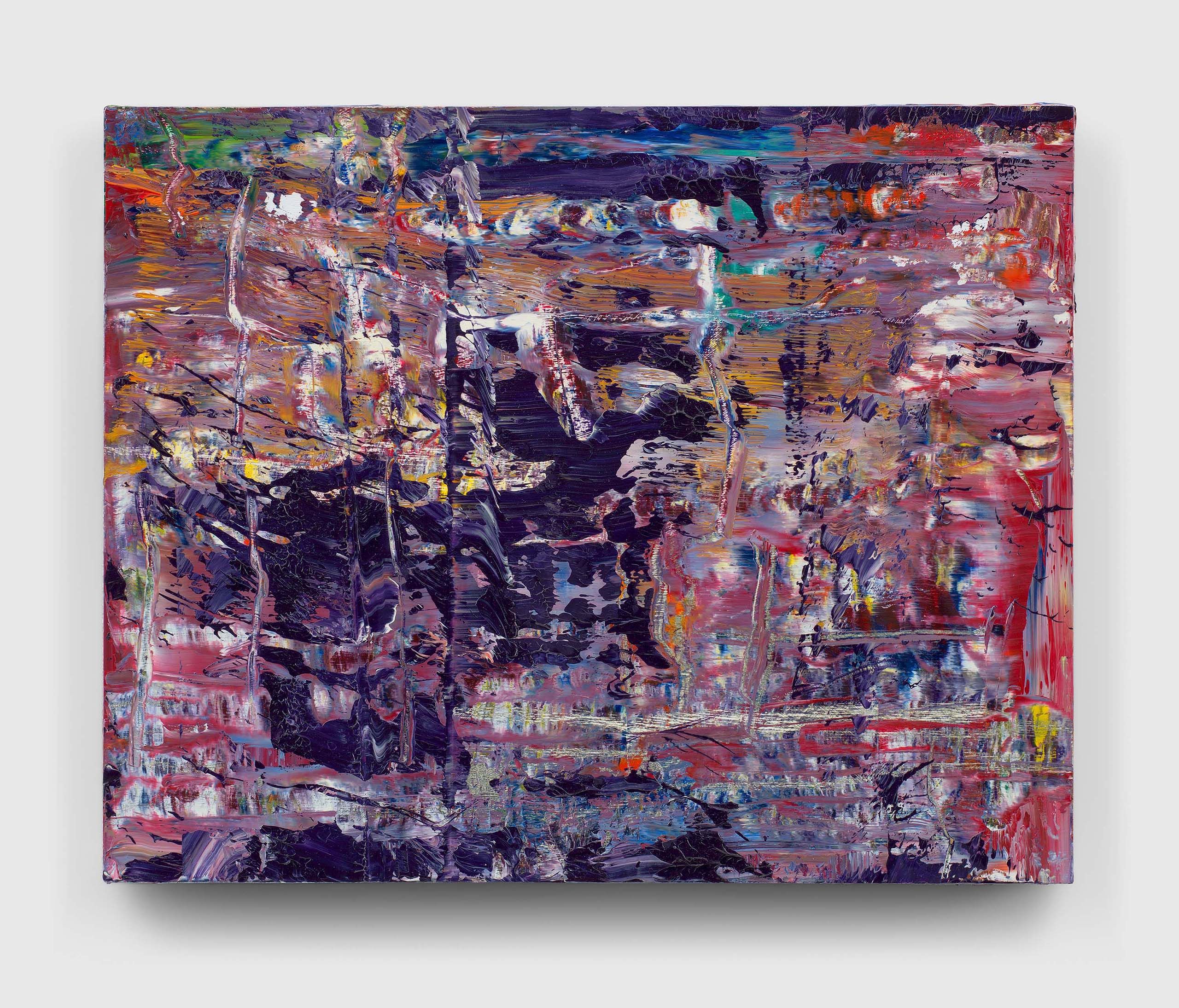 A painting by Gerhard Richter, titled Abstraktes Bild (Abstract Painting), dated 2016.