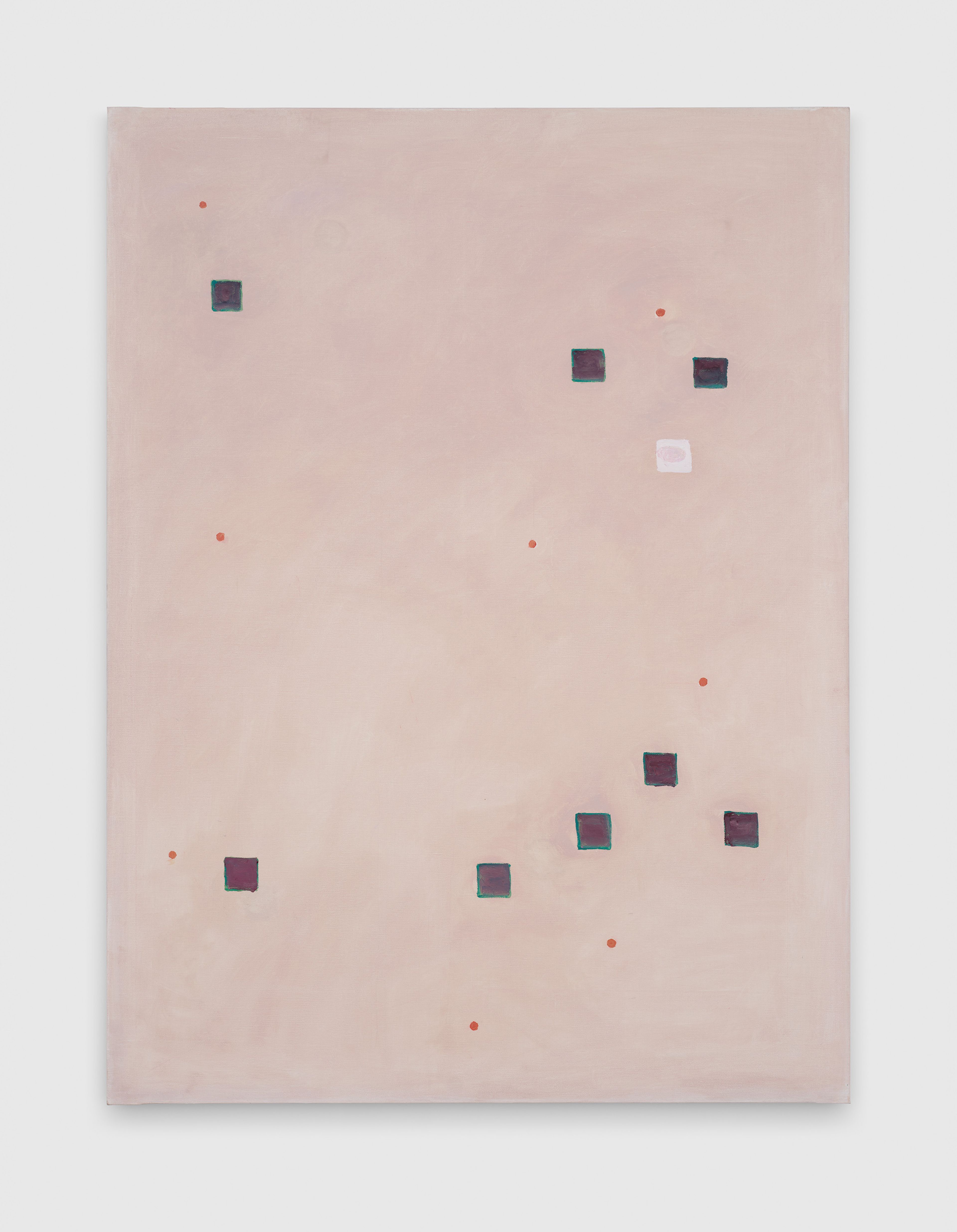 A painting by Raoul De Keyser, titled Come on, play it again nr. 5, dated 2001.