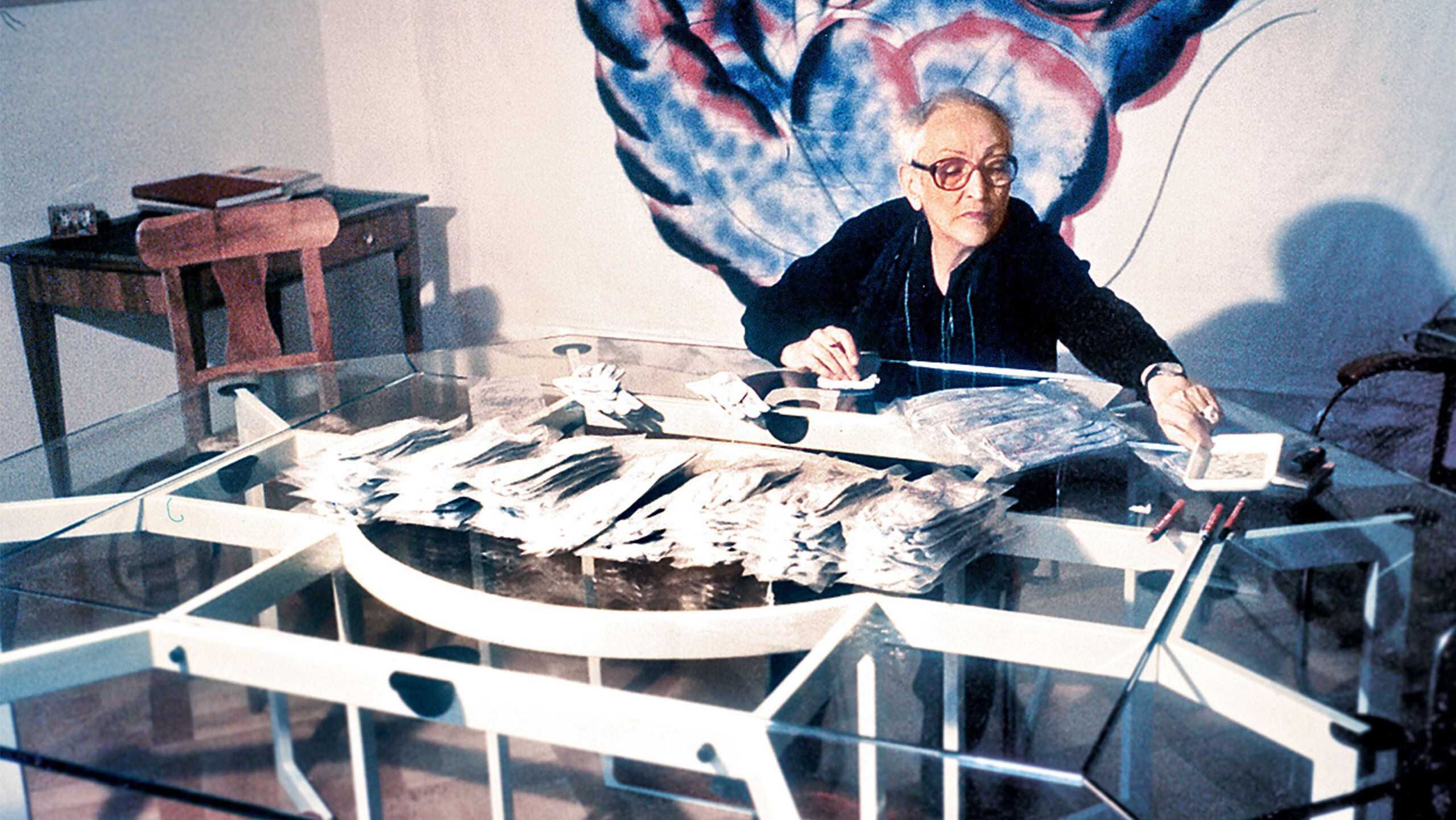 Meret Oppenheim with her edition