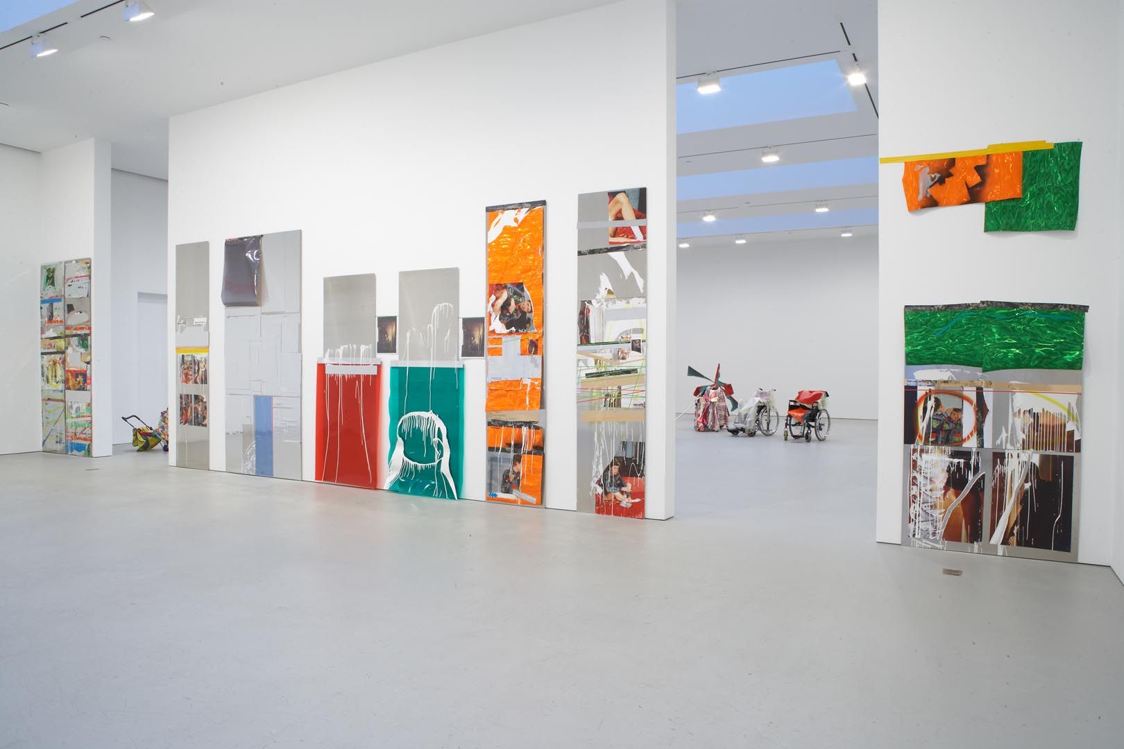 Installation view of the exhibition Isa Genzken, at David Zwirner in New York, dated 2007.