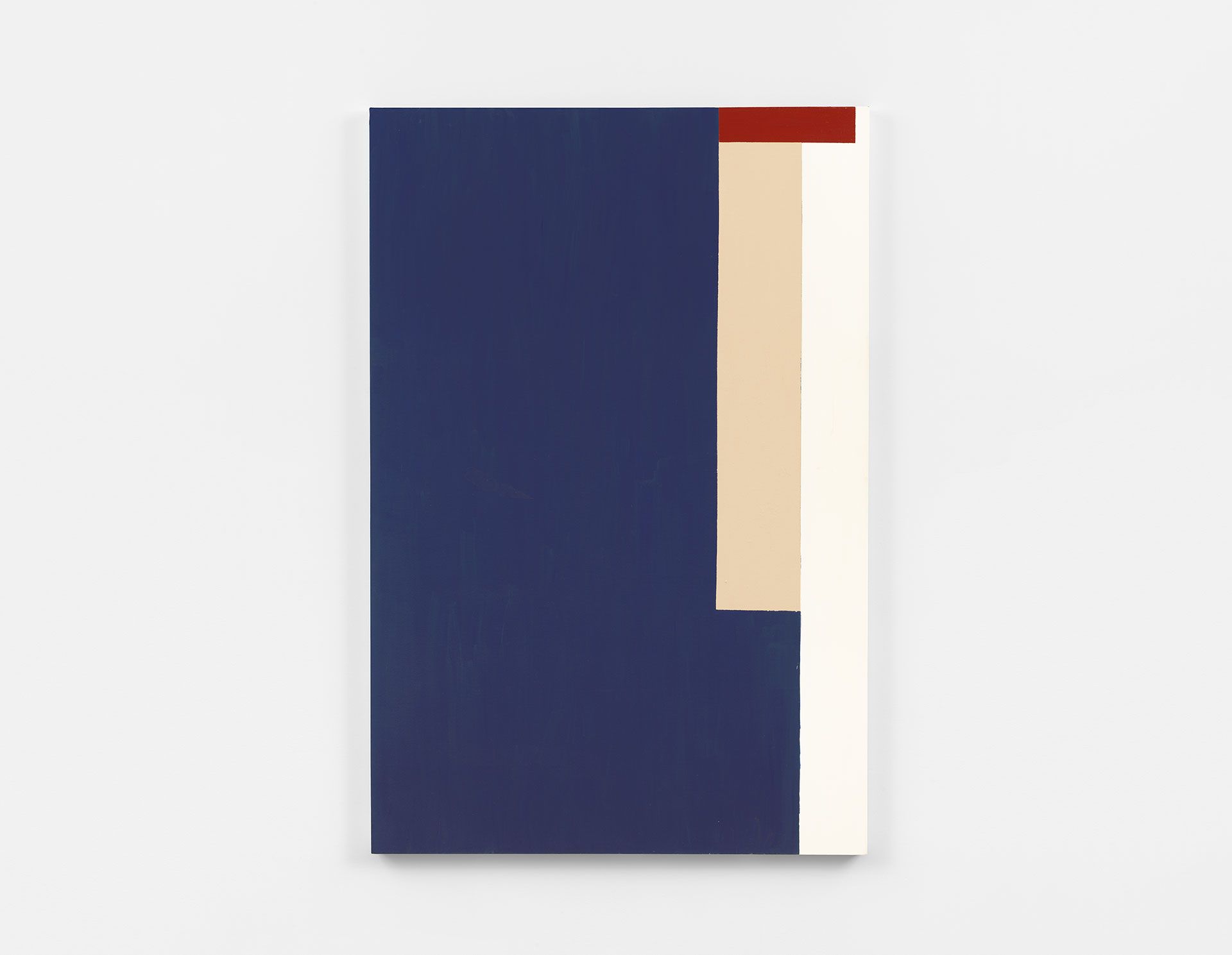 An untitled painting by Al Taylor, dated circa 1978 through 1979.