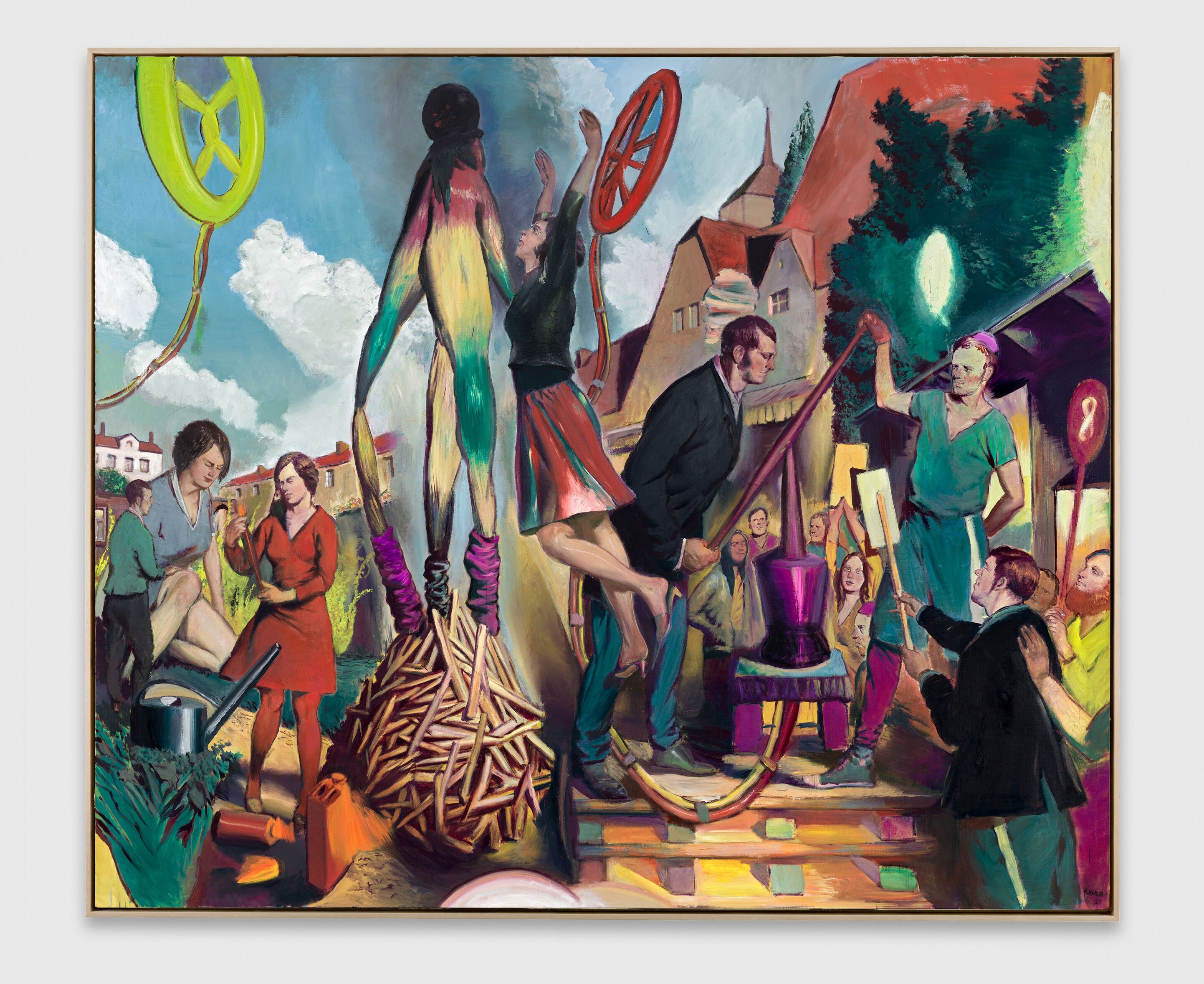 Neo Rauch: The Signpost | David Zwirner