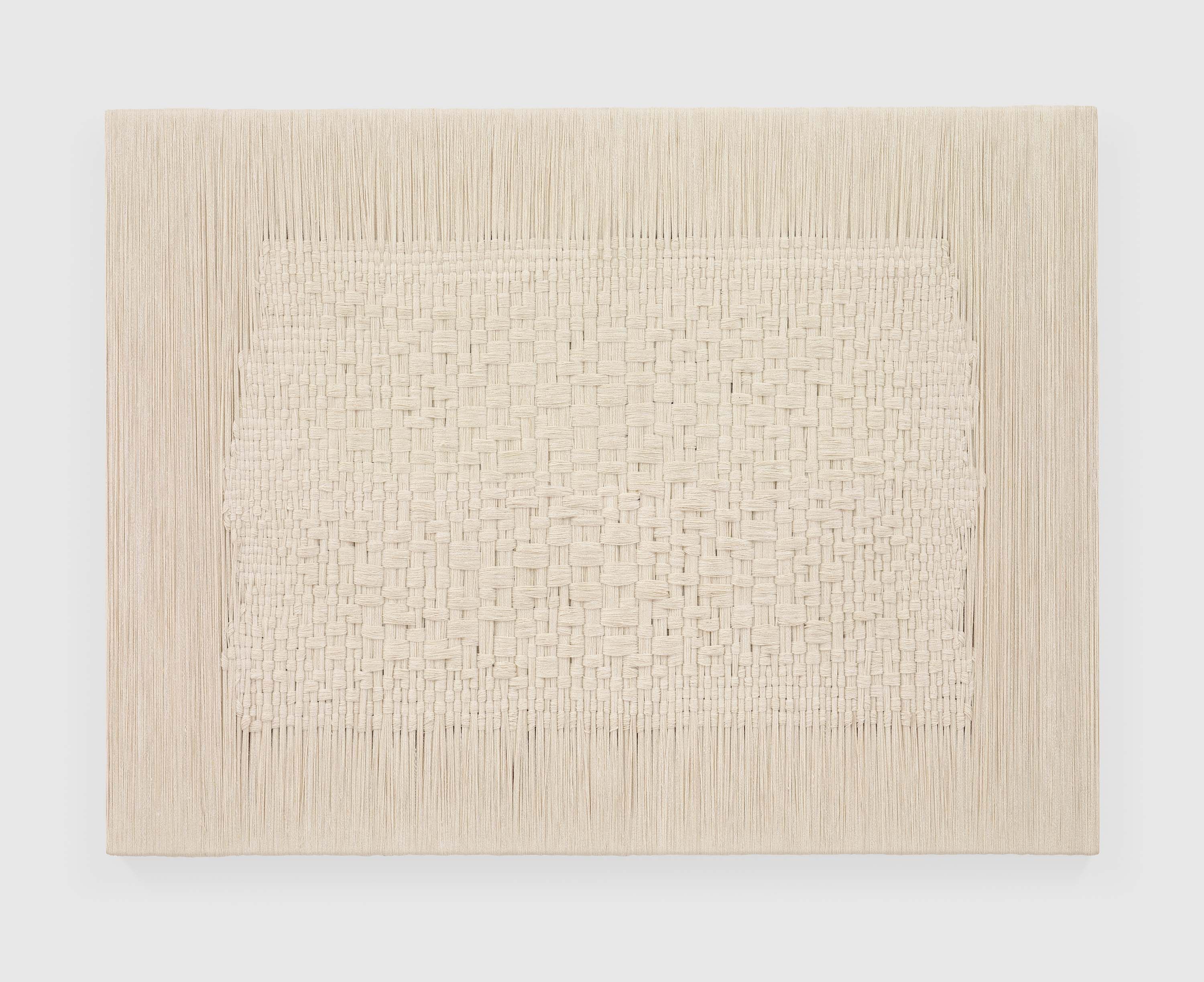 A mixed media artwork by Sheila Hicks, titled Kilimanjaro, dated 2023.