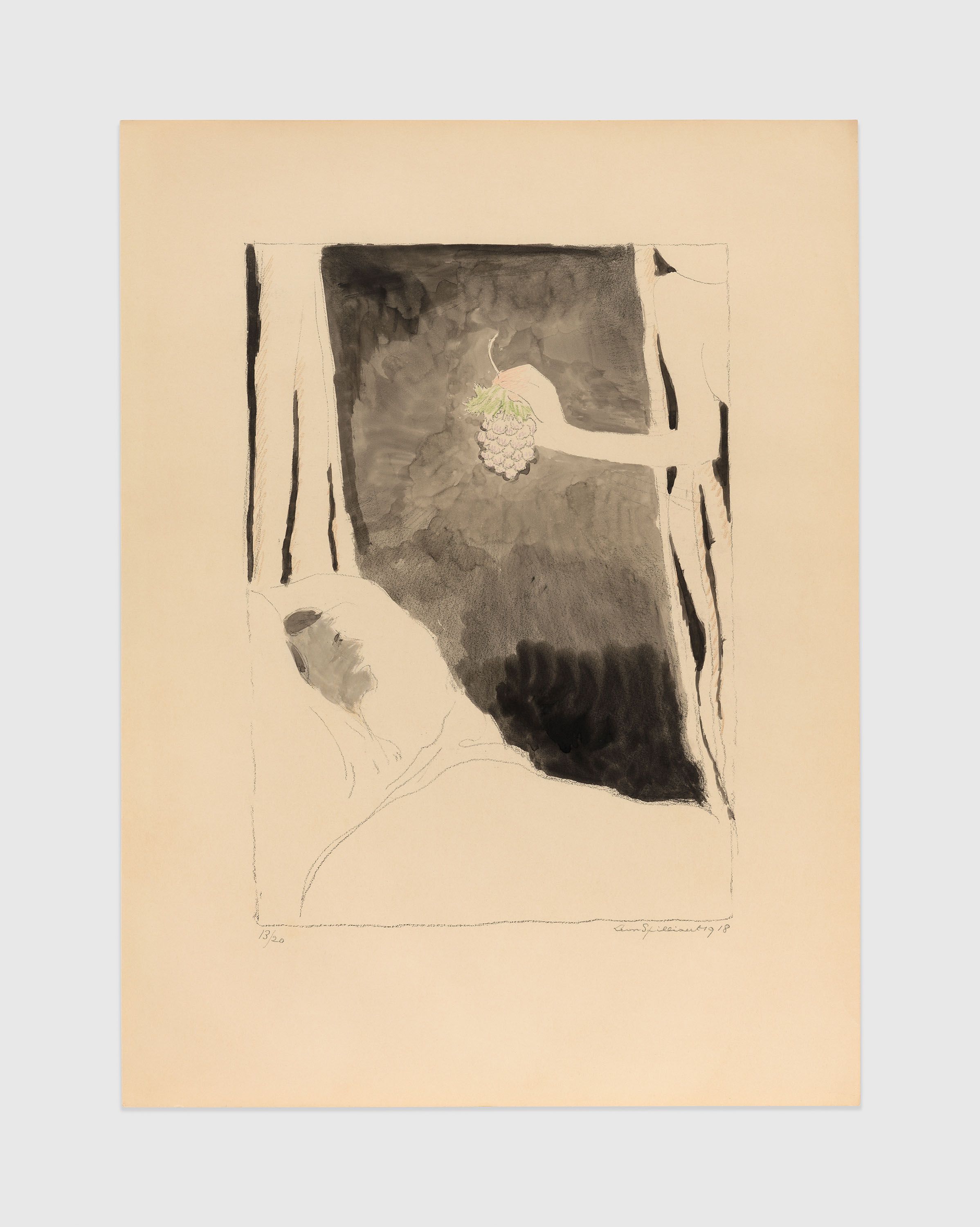 Léon Spilliaert: Les Serres chaudes (Hothouses), 1918