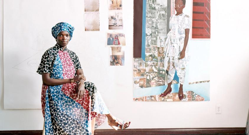 Njideka Akunyili Crosby in Conversation with Thelma Golden | David Zwirner