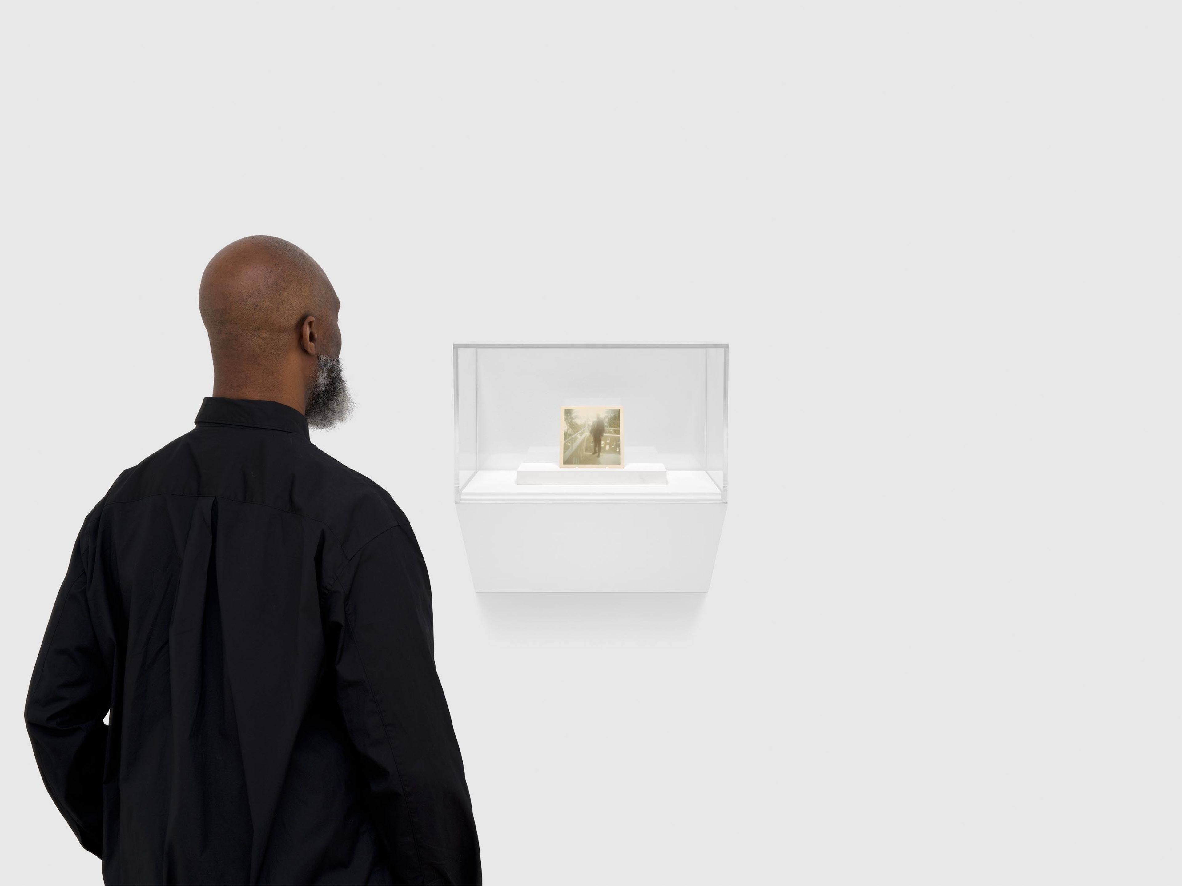 A painting by Elisheva Biernoff, titled Him, dated 2018.