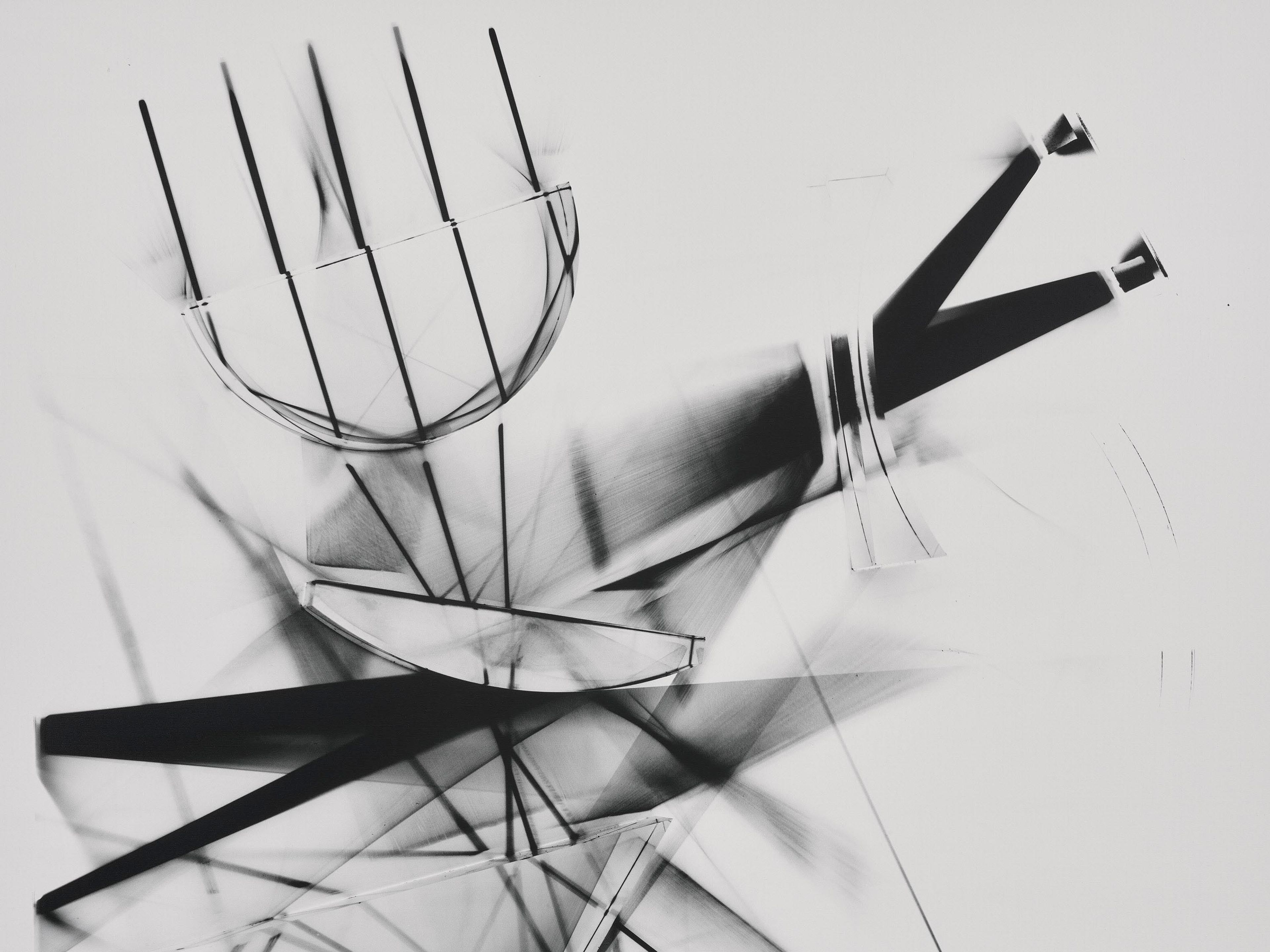A detail from a photograph by Thomas Ruff, titled e.l. - n°07, dated 2024.