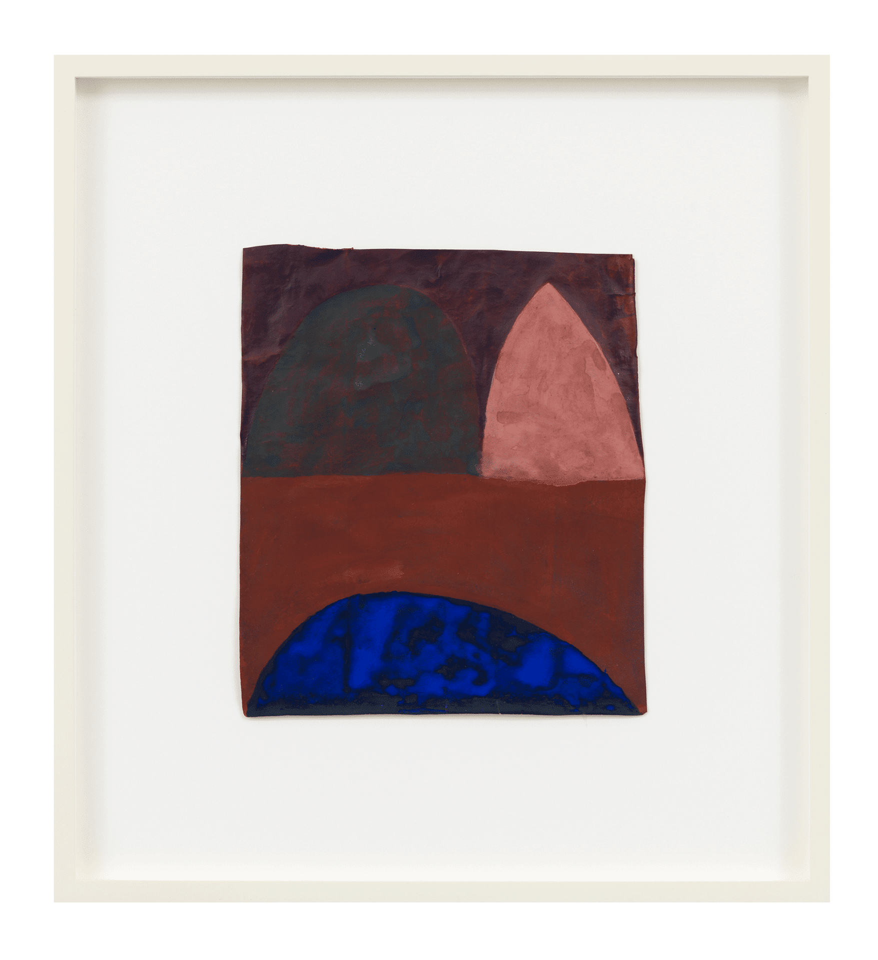A watercolor by Suzan Frecon, titled Cathedral Series Study, dated 2016.