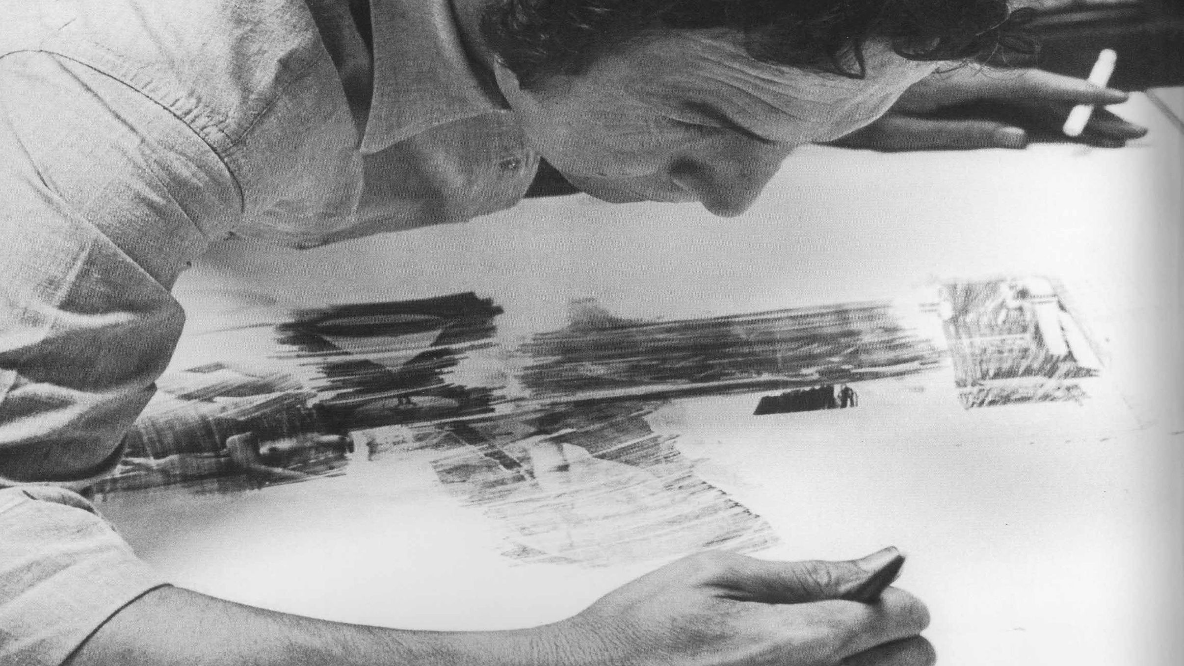 Exceptional Works: Robert Rauschenberg | The Transfer Drawings
