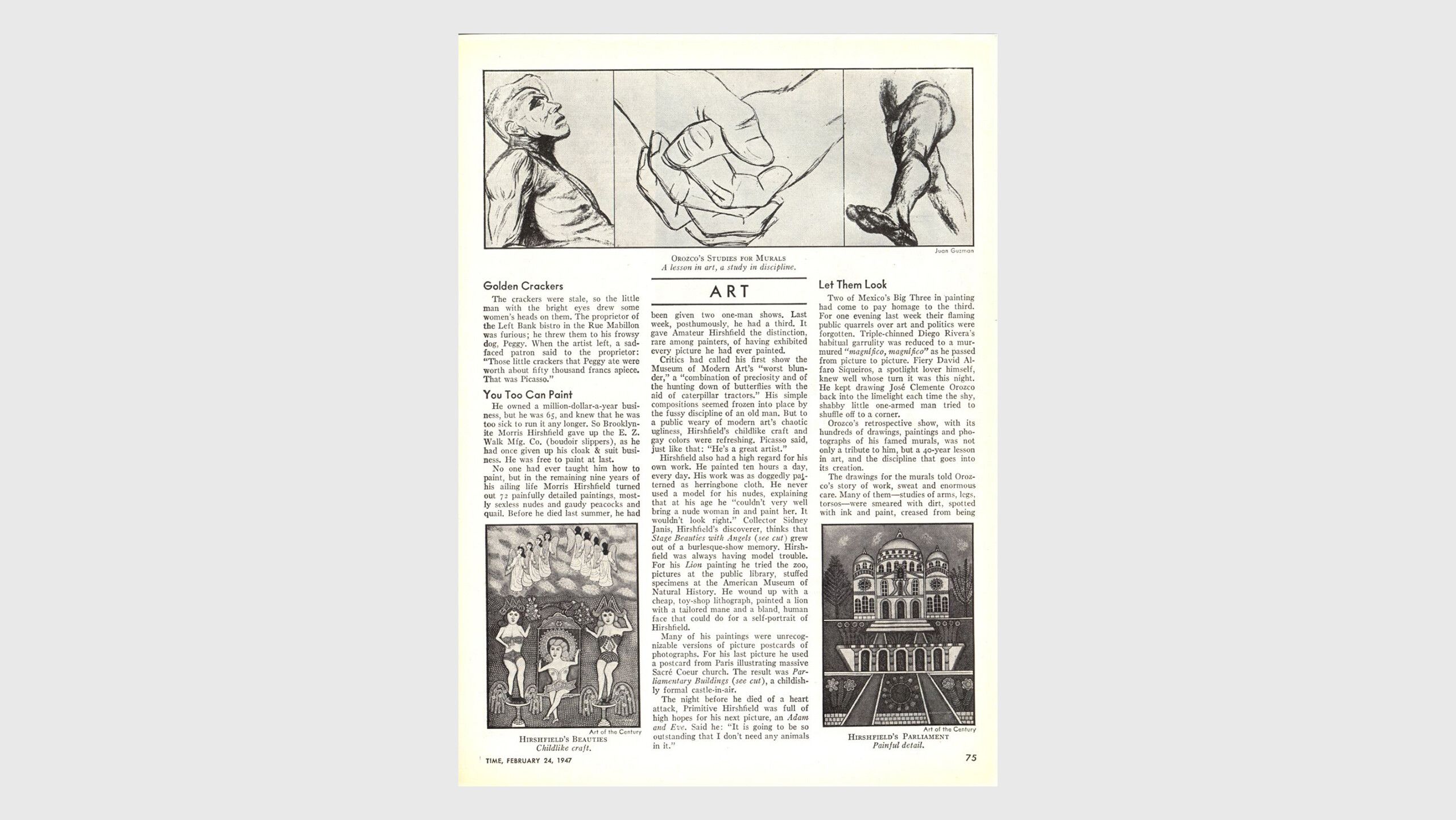 “Art: You Too Can Paint,” Time magazine, 1947