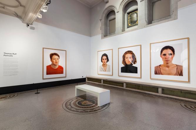 Joshua Ruffner Thomas Ruff Portraits | David Zwirner
