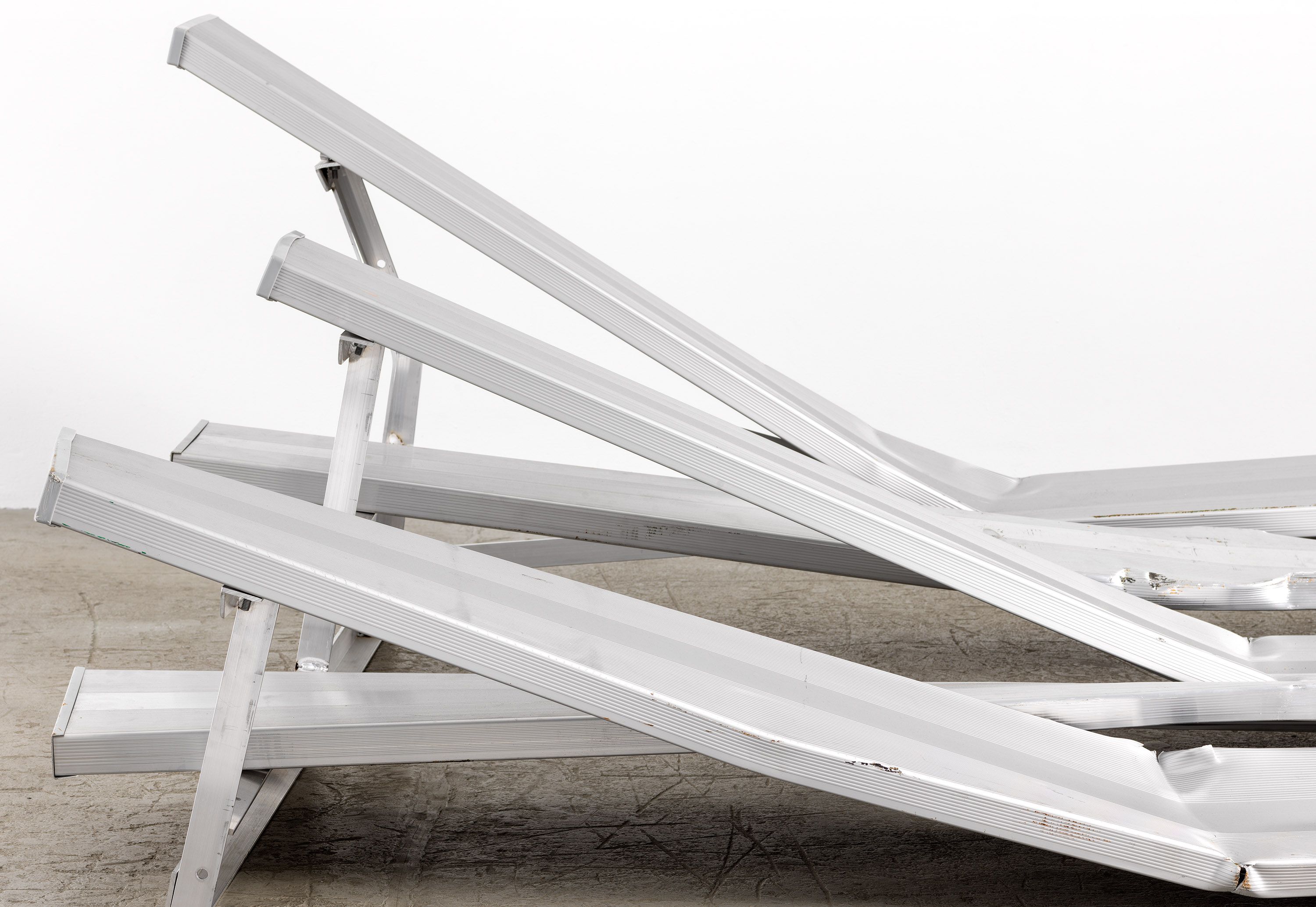 This is an installation detail from the work titled END OF SUBJECT by Nikita Gale, dated 2022.
