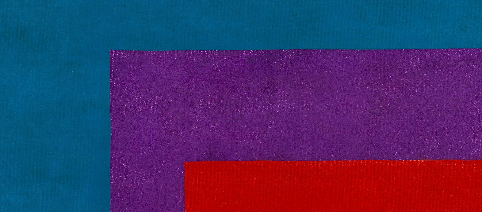 A detail of a work by Josef Albers, titled Homage to the Square: Soaring.