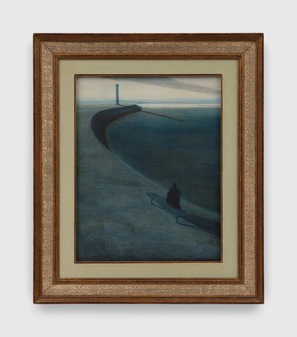 Léon Spilliaert — Digue et Phare (Promenade and Lighthouse)
