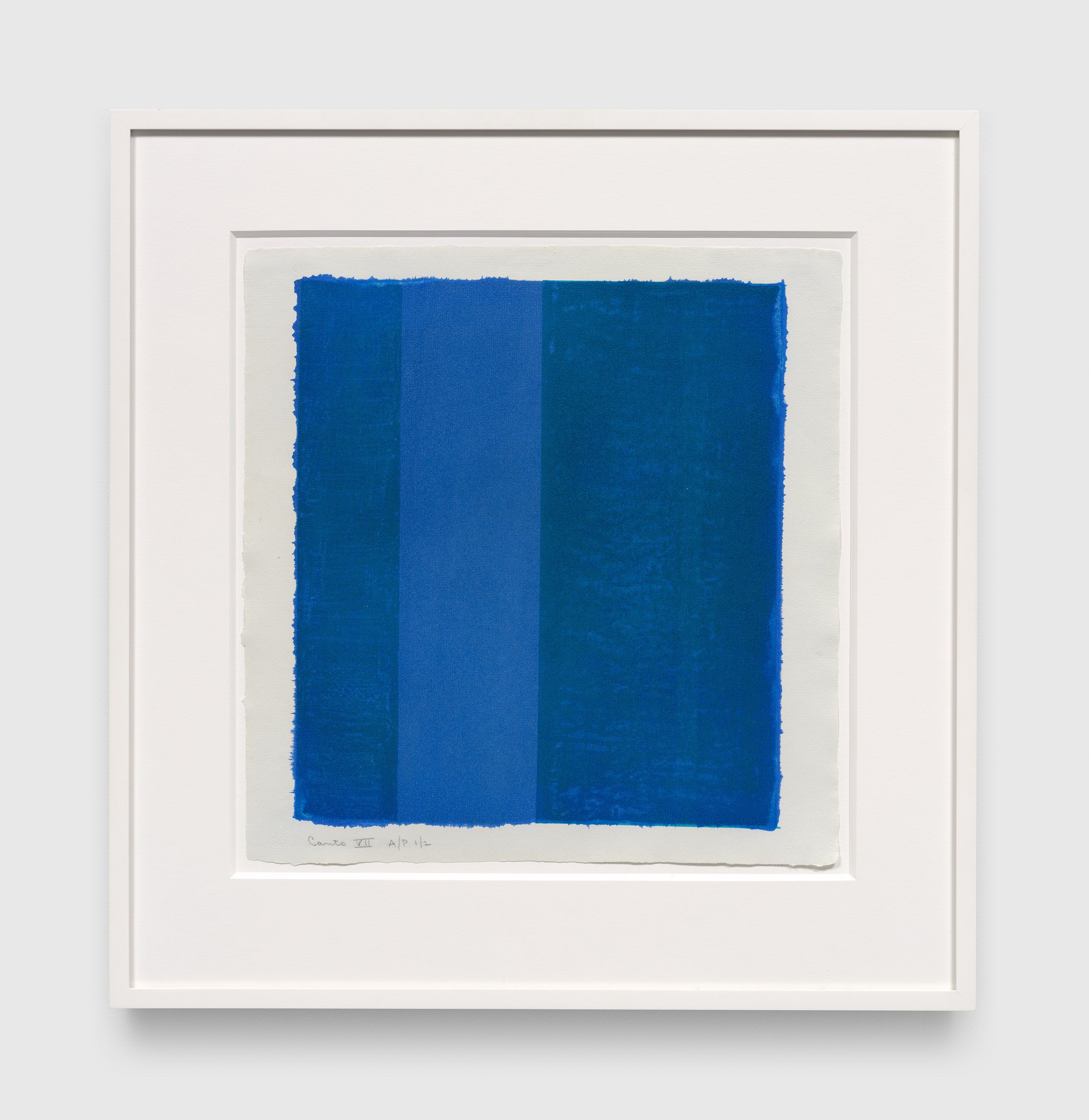 Barnett Newman: 18 Cantos: Canto VII, 1963 | David Zwirner