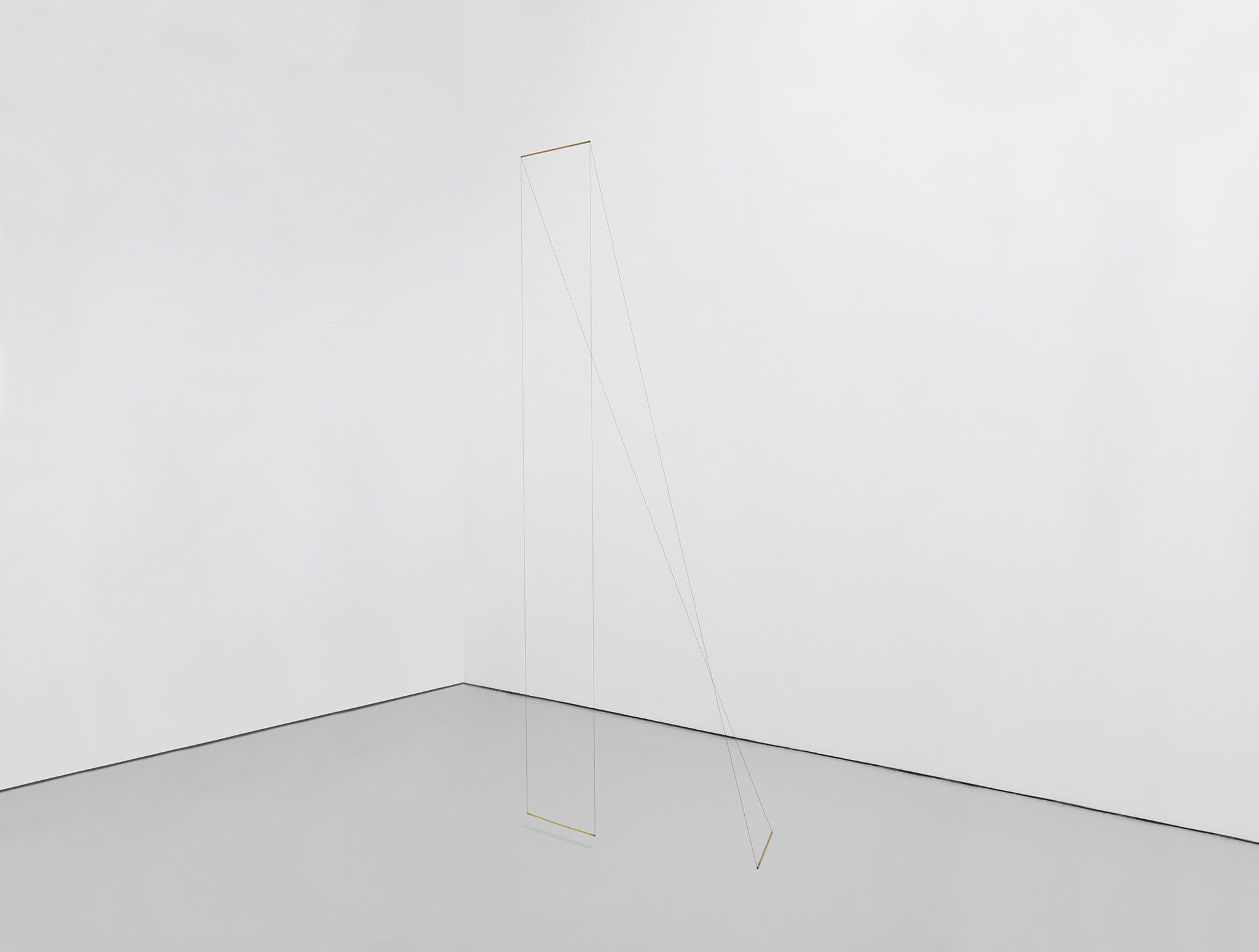 A sculpture by Jonah Groeneboer, titled Curve, dated 2013.