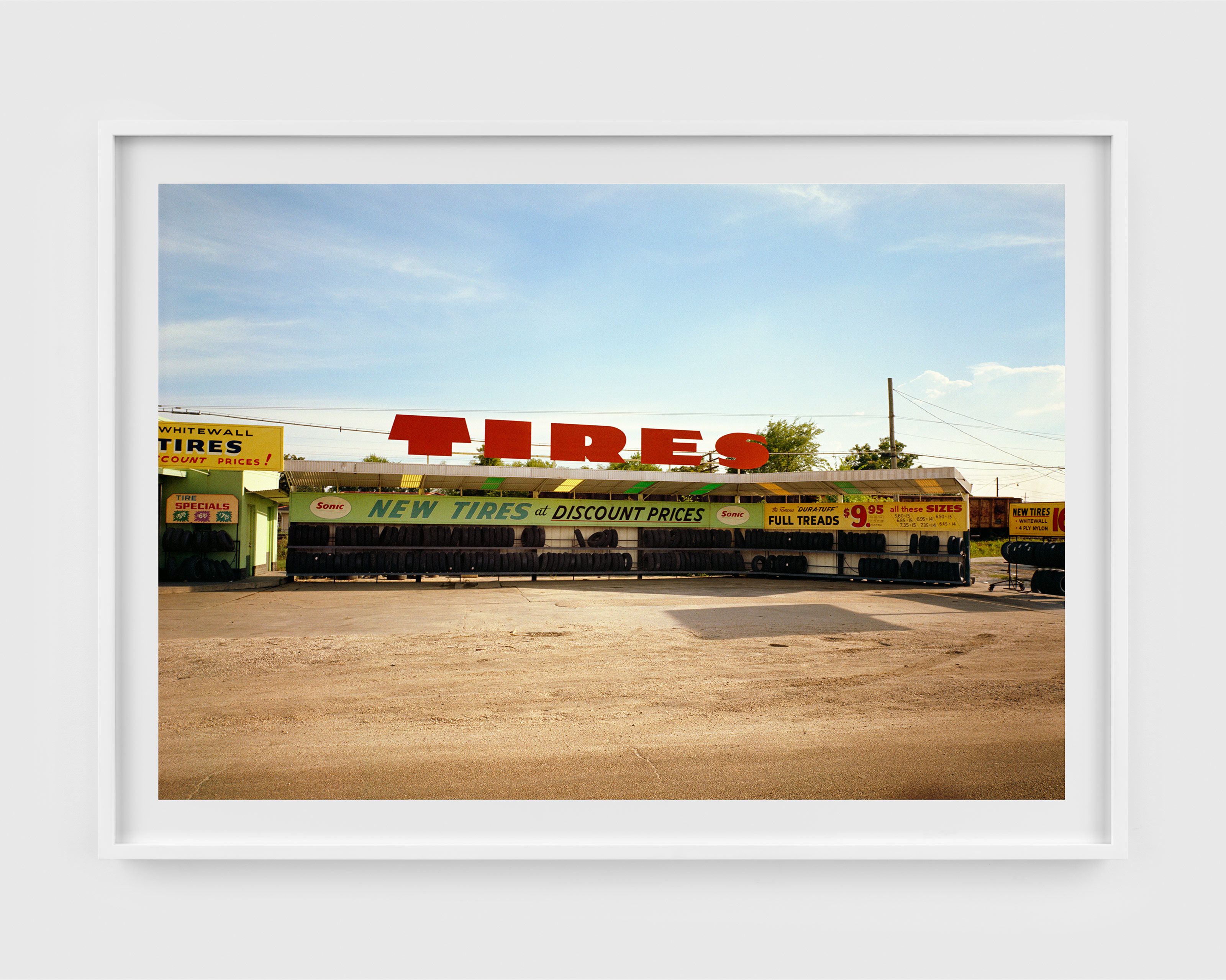 An untitled pigment print by William Eggleston, circa 1973 to 1978.