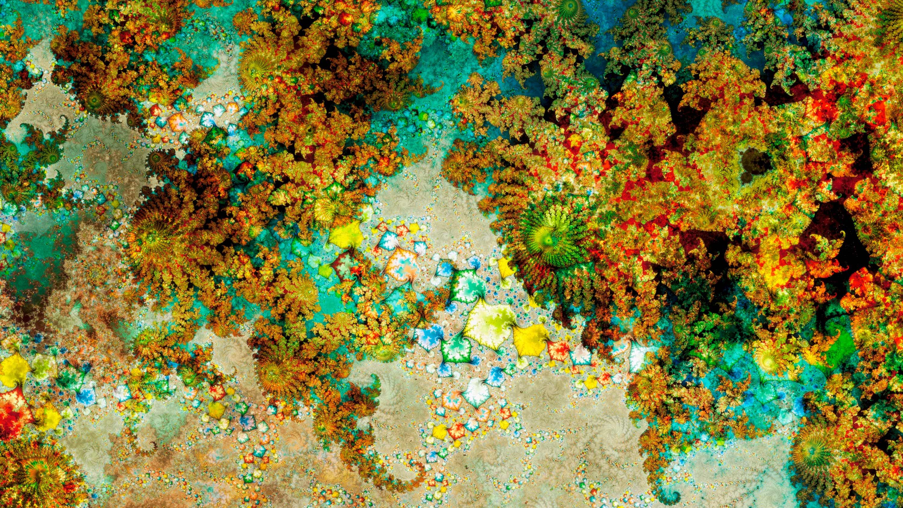 Detail of a Thomas Ruff print