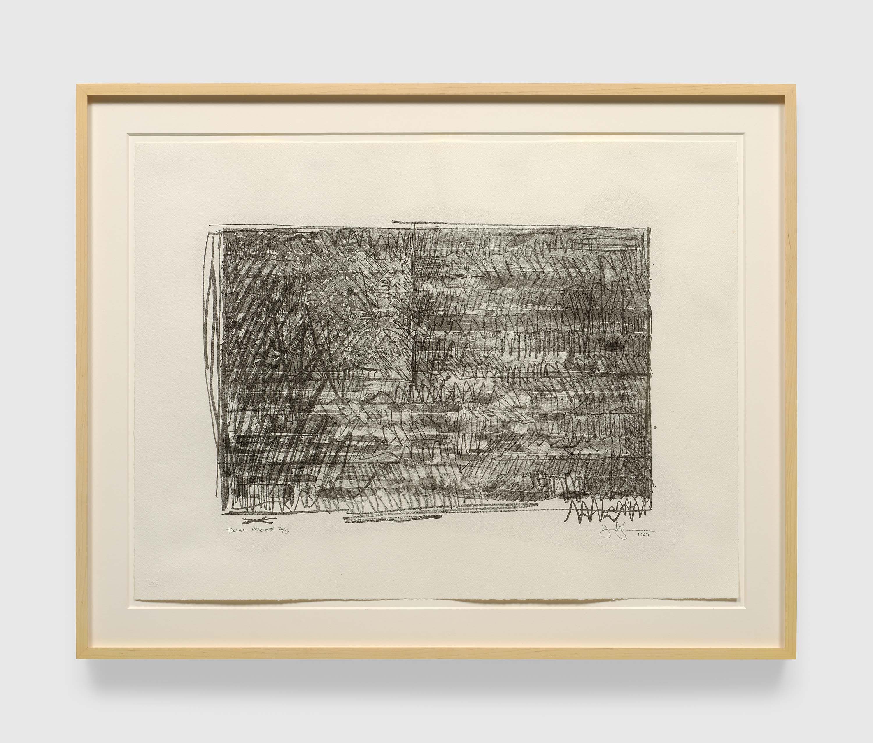 Jasper Johns: Untitled, 1967 | David Zwirner