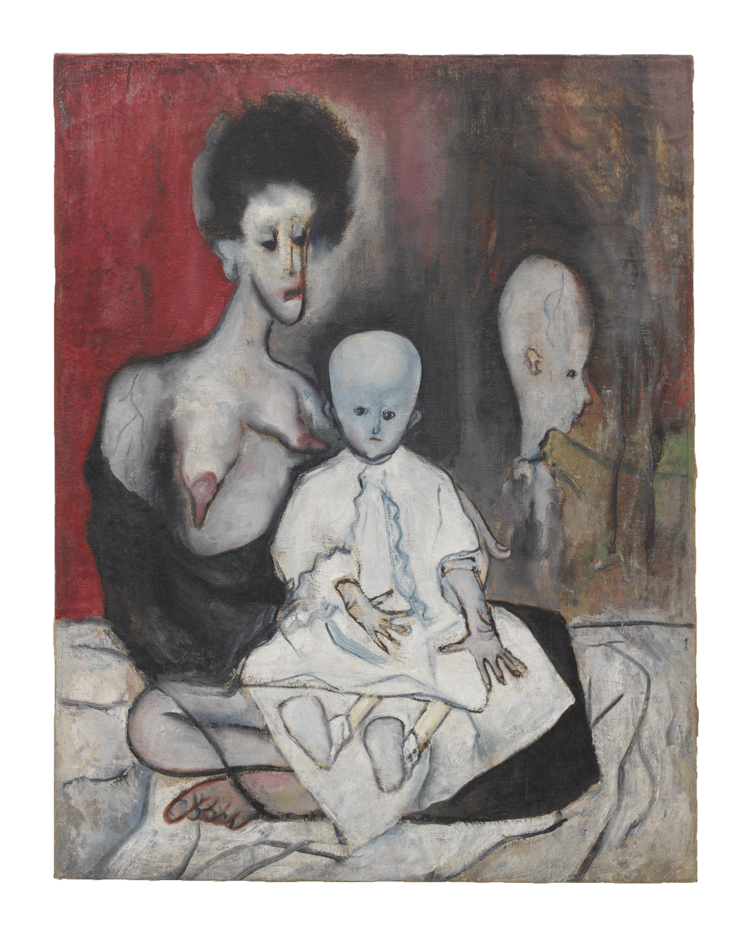A painting by Alice Neel, titled Degenerate Madonna, dated 1930.